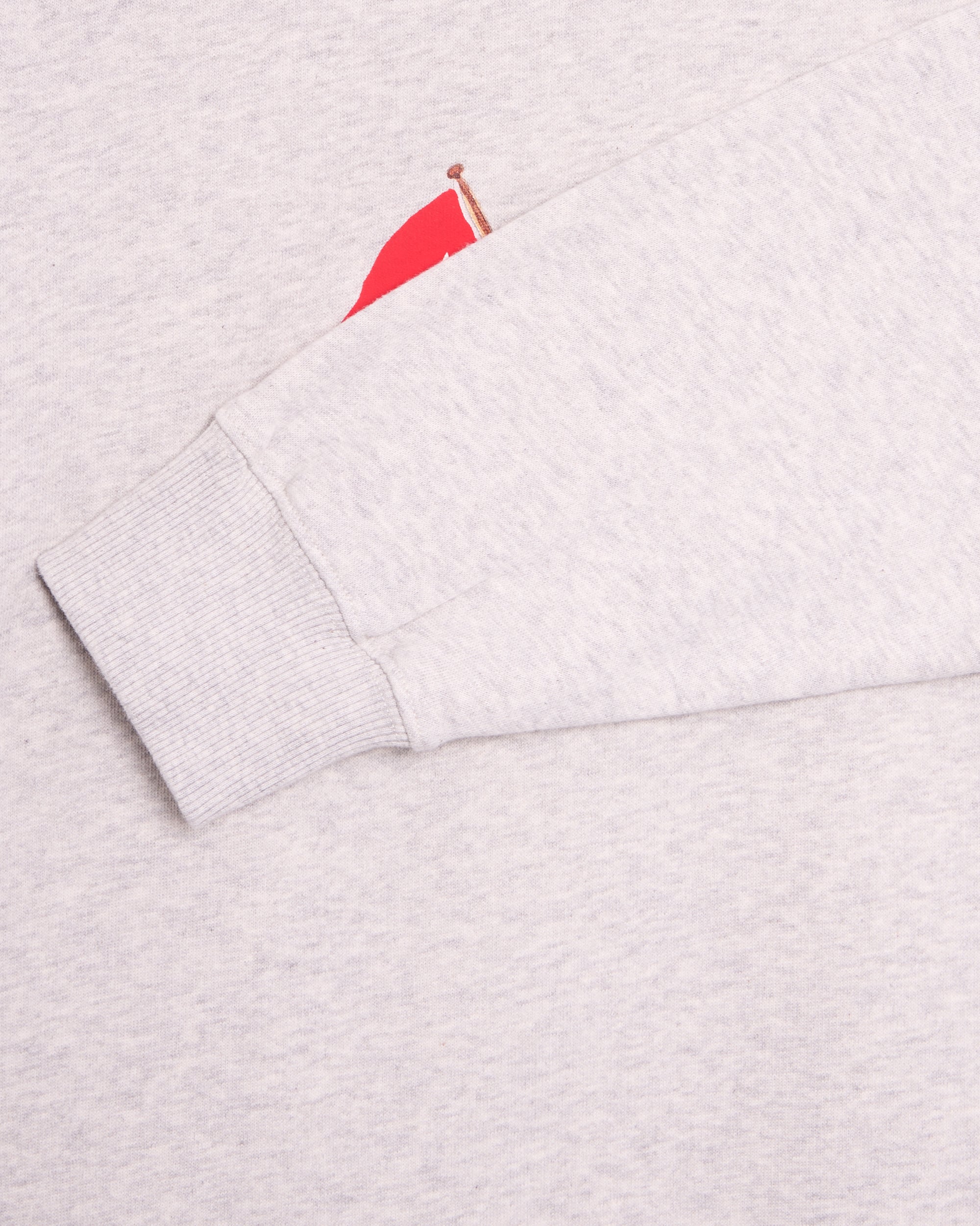 Sweatshirts forét Pennant Men's Sweatshirt - F1019-SNOWMELANGE