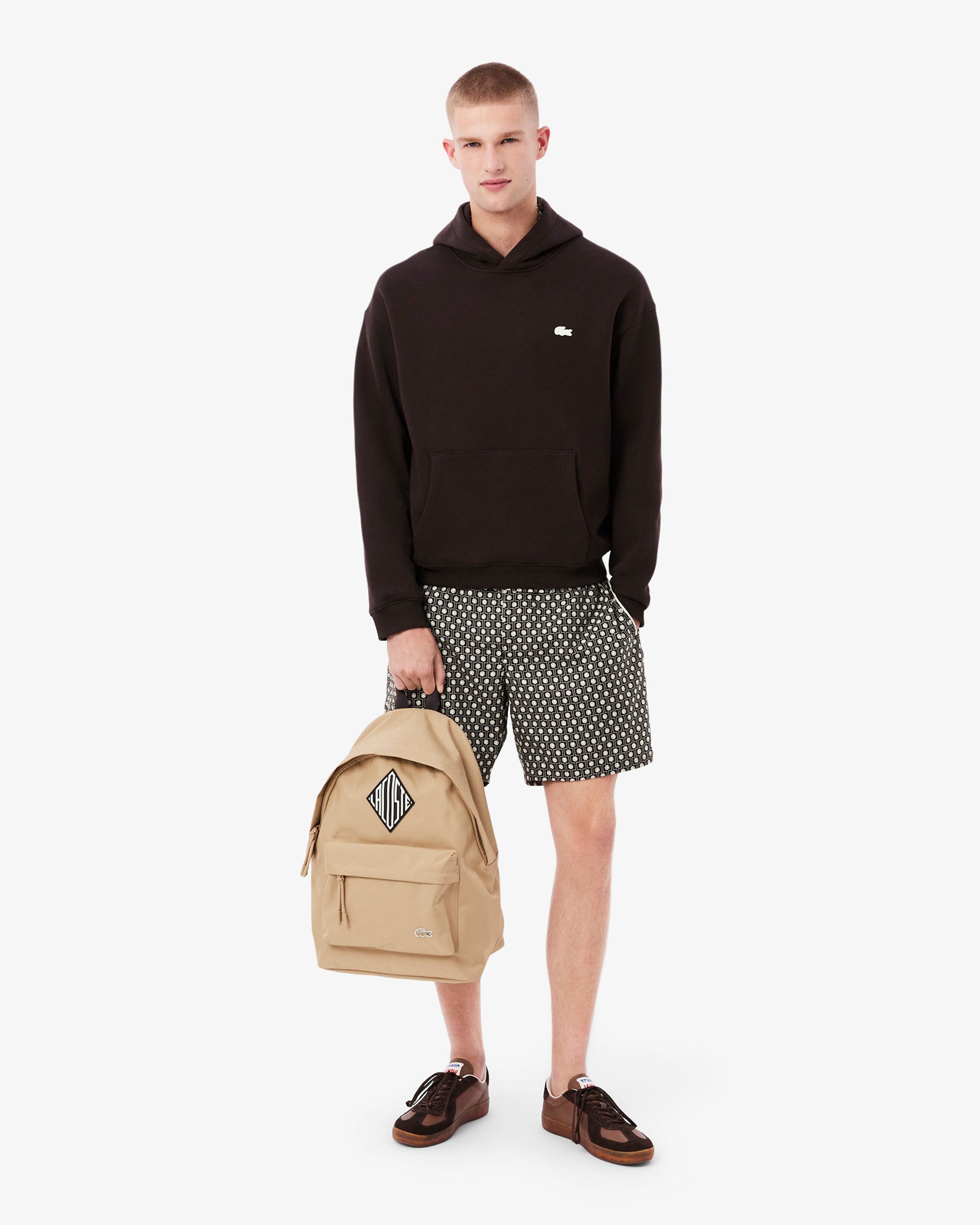 Sweatshirts Lacoste Graphic Oversize Men's Hoodie - SH0518-00-3LA