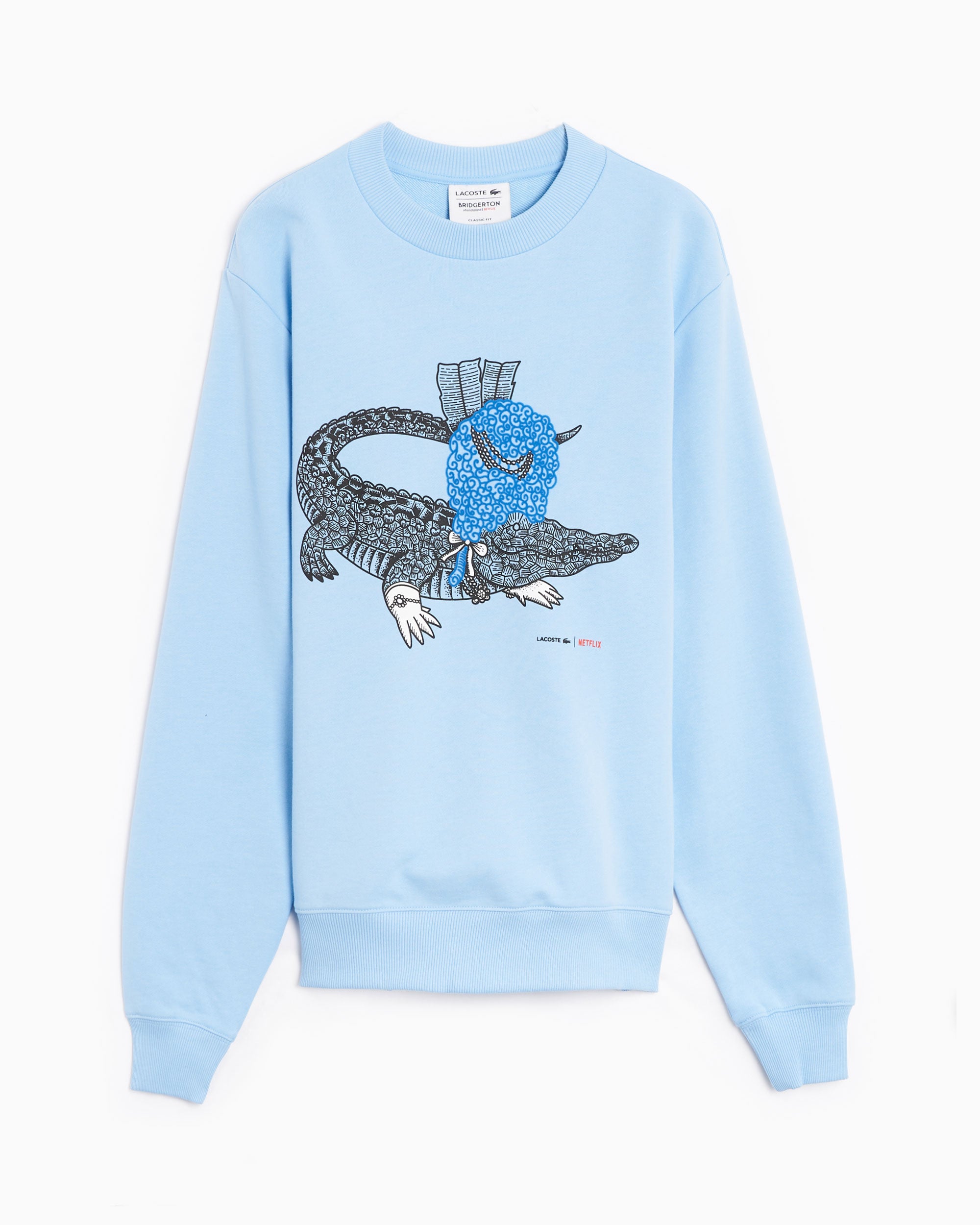 Sweatshirts Lacoste x Netflix Men's Sweatshirt "Bridgerton" - SH8202-00-HBP