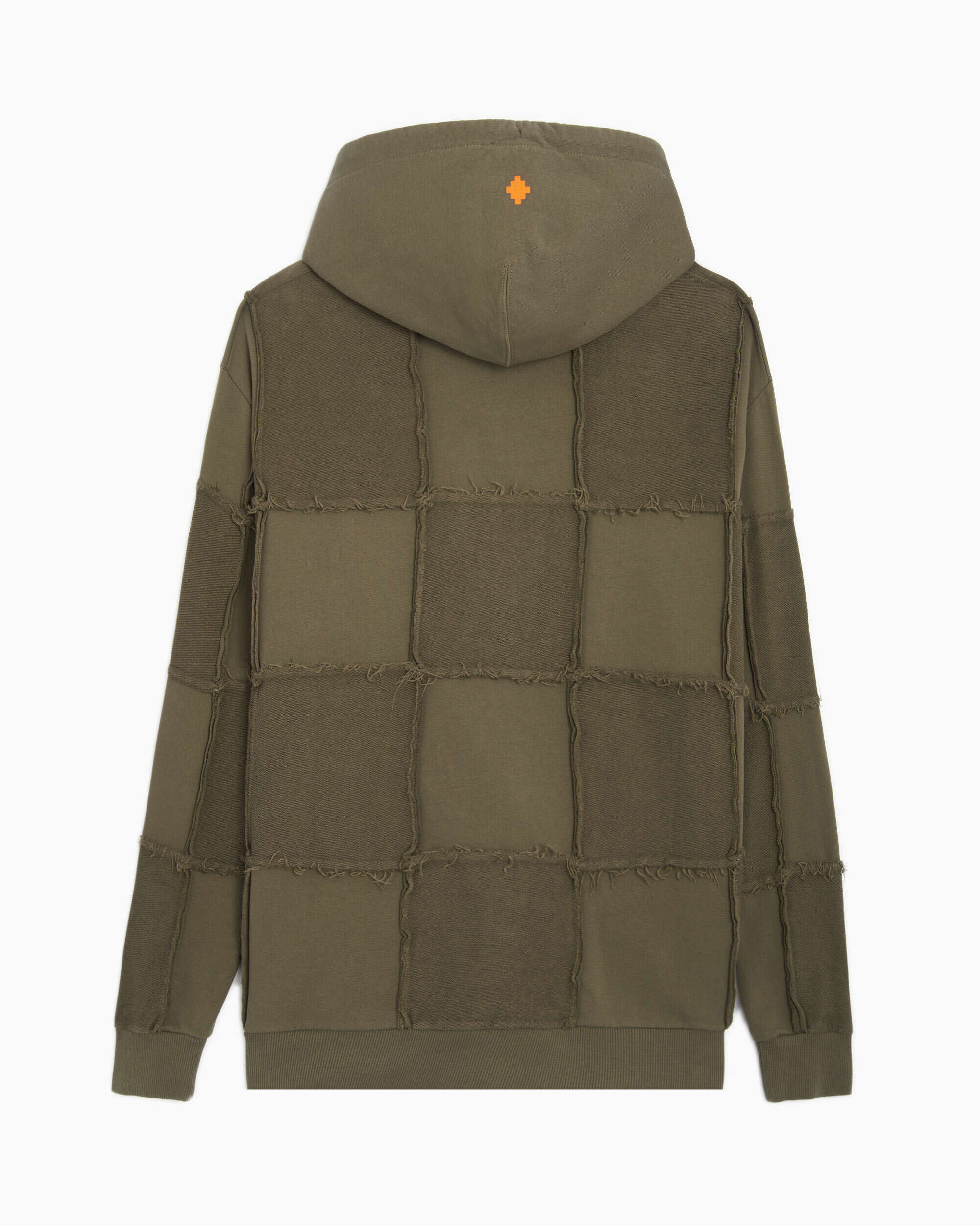 Sweatshirts Marcelo Burlon Logo Check Over Full Zip Men's Hoodie Men's Hoodie - CMBE015F21FLE0015620