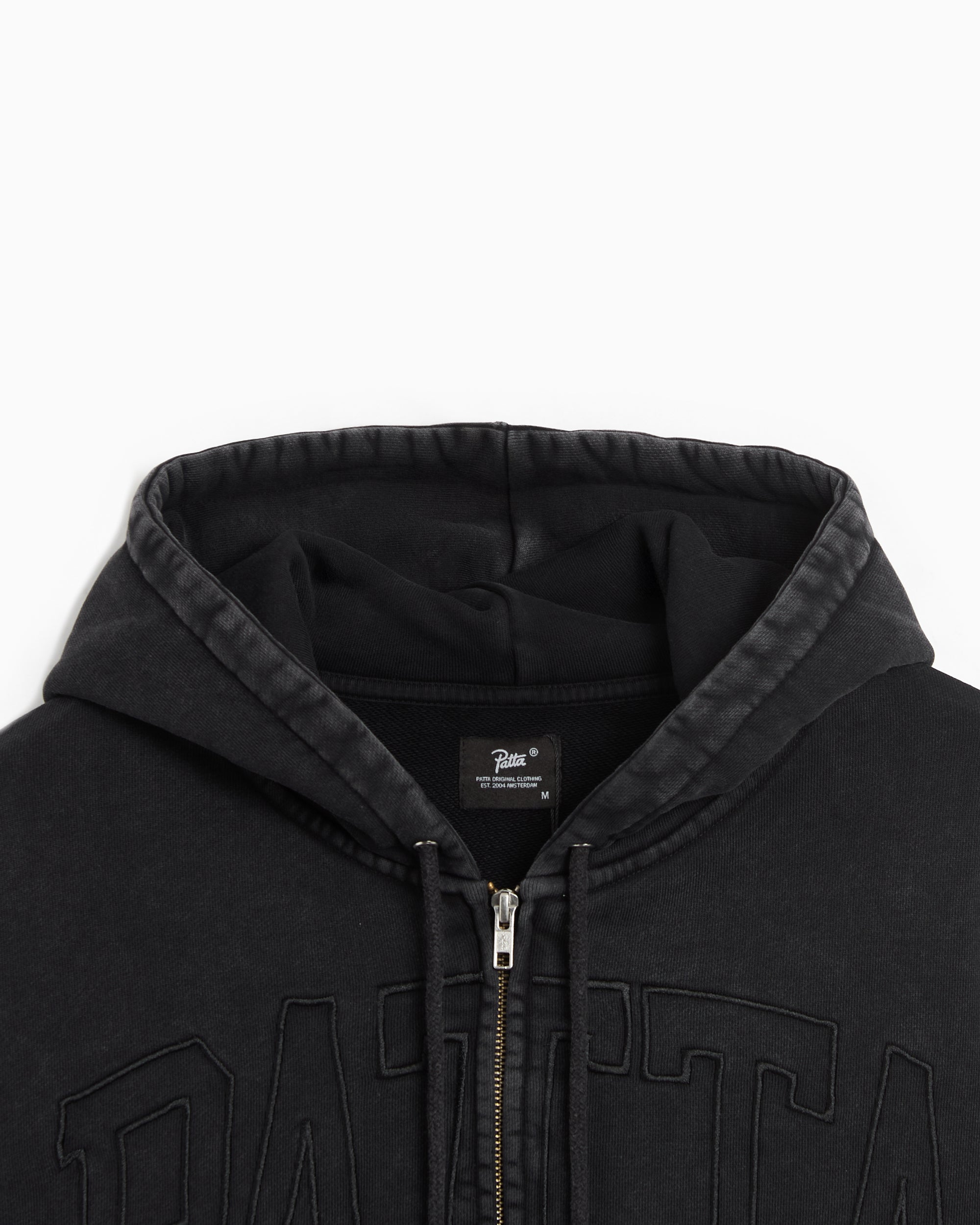 Sweatshirts Patta Loopback Logo Zip Men's Zip-Up Sweatshirt - POC-SS26-2010-331-0018-086
