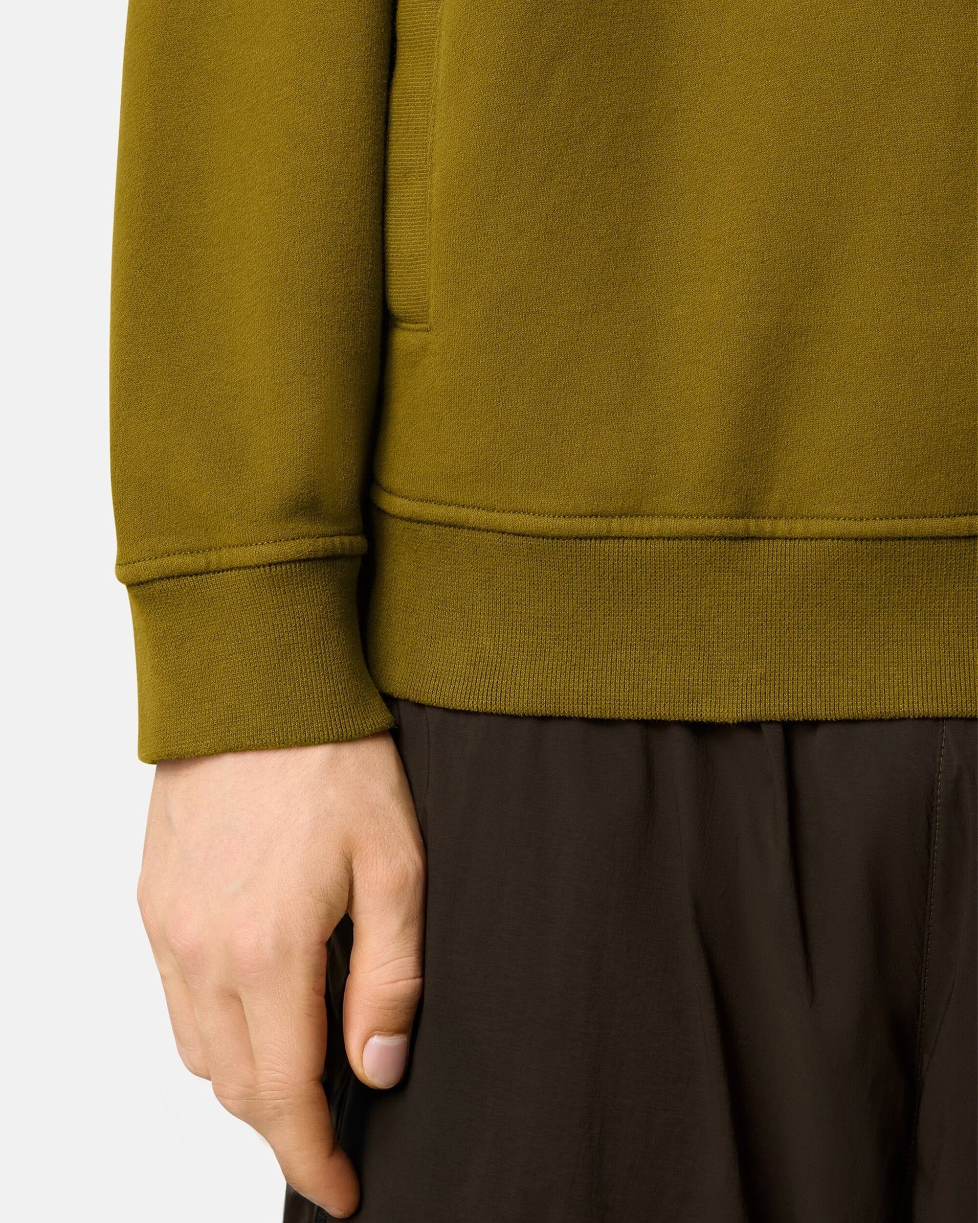 Sweatshirts Stone Island Brushed Fleece Men's Hoodie - L2S156100048-V005R