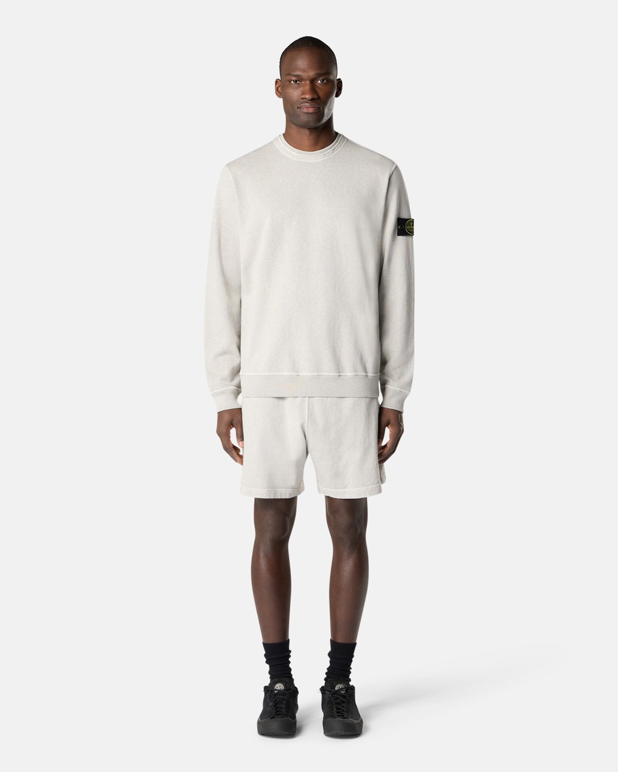 Sweatshirts Stone Island Malfilé "Old Effect" Men's Sweatshirt - L1S156100034-V0161