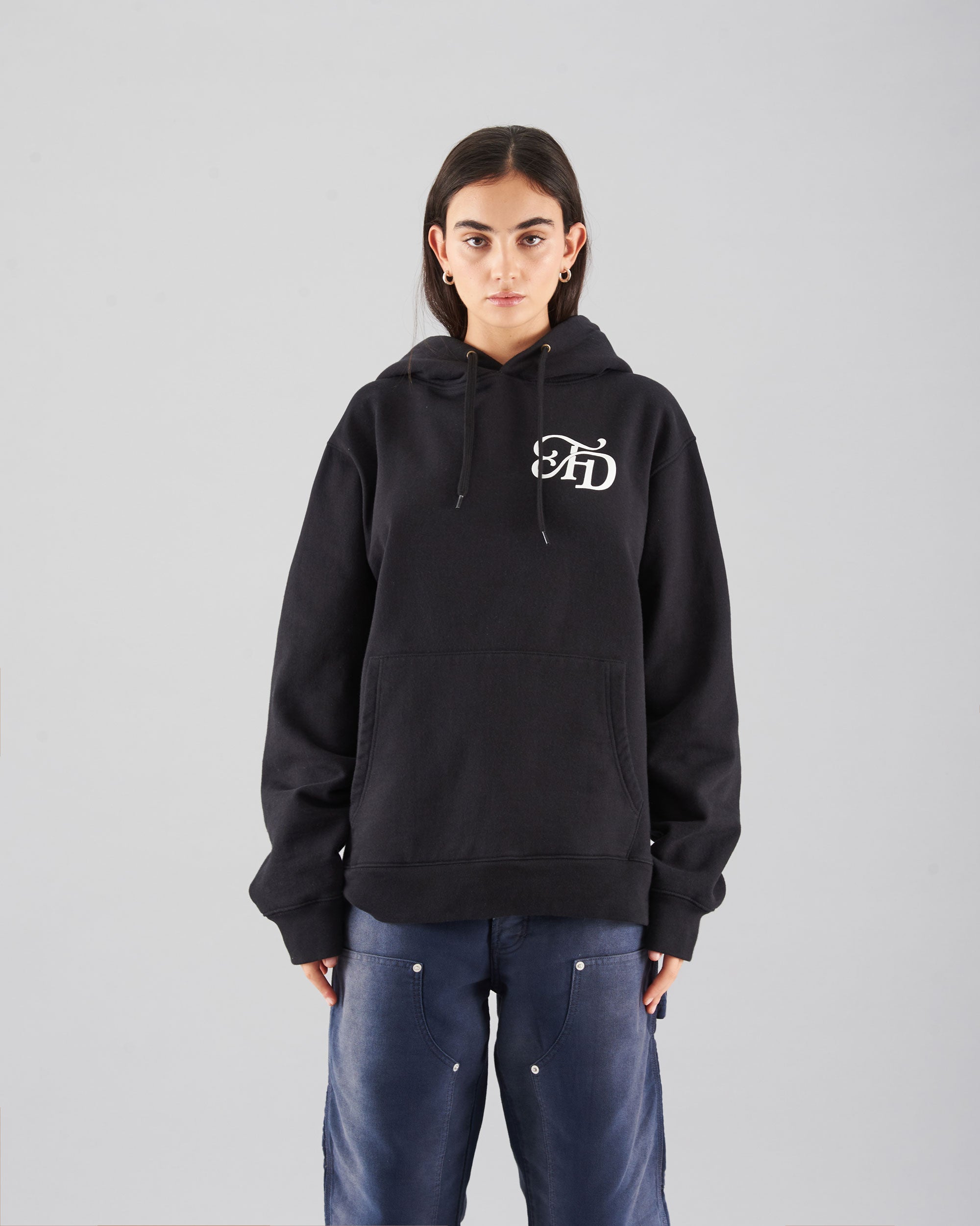 Sweatshirts X ScrapWorld FOOTDISTRICT x ScrapWorld Ring Unisex Hoodie Unisex Hoodie - FDSWHRING-BLACK