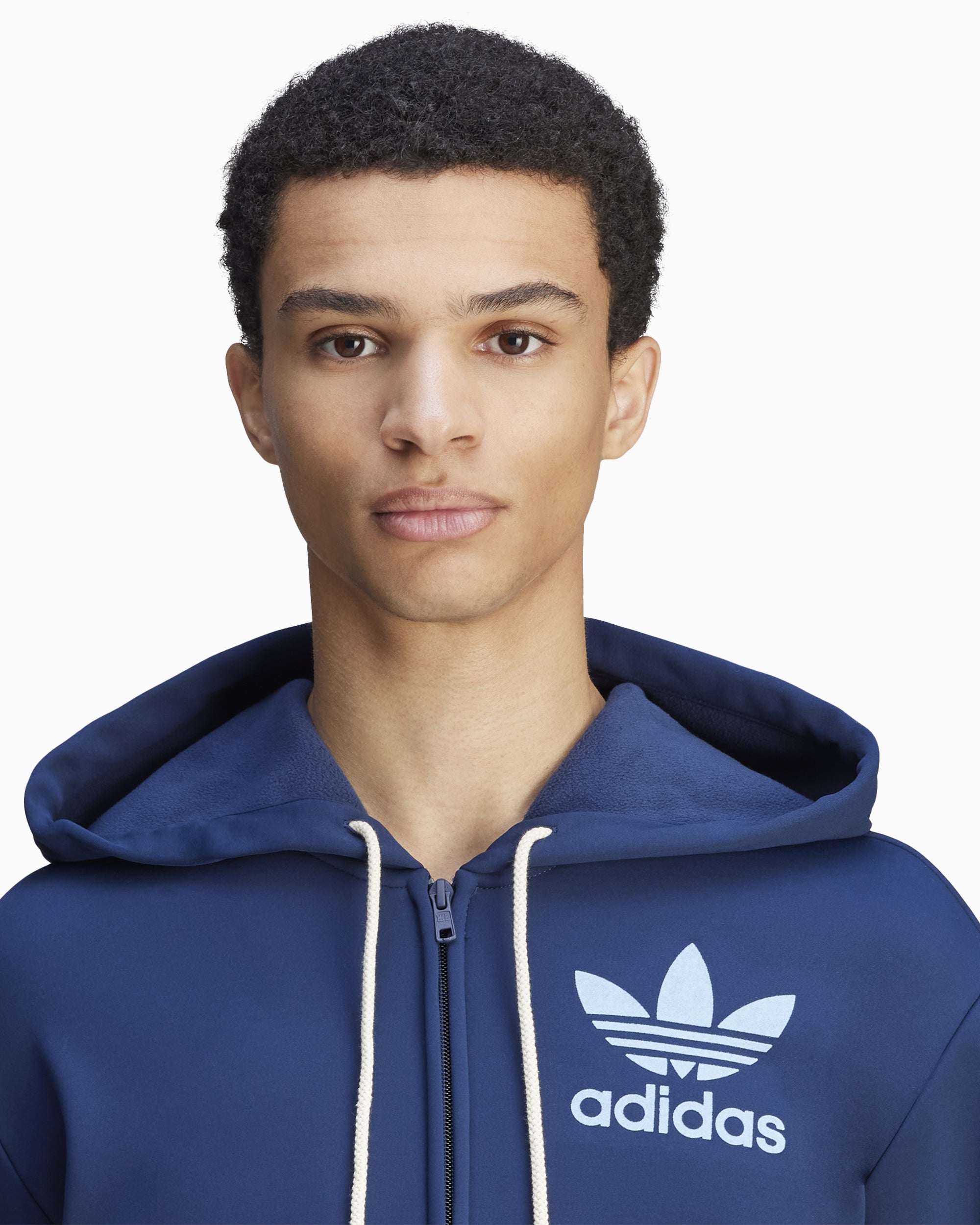 Sweatshirts X Wales Bonner adidas Originals x Wales Bonner Men's Track Hoodie Men's Zip-Up Sweatshirt - JJ2939