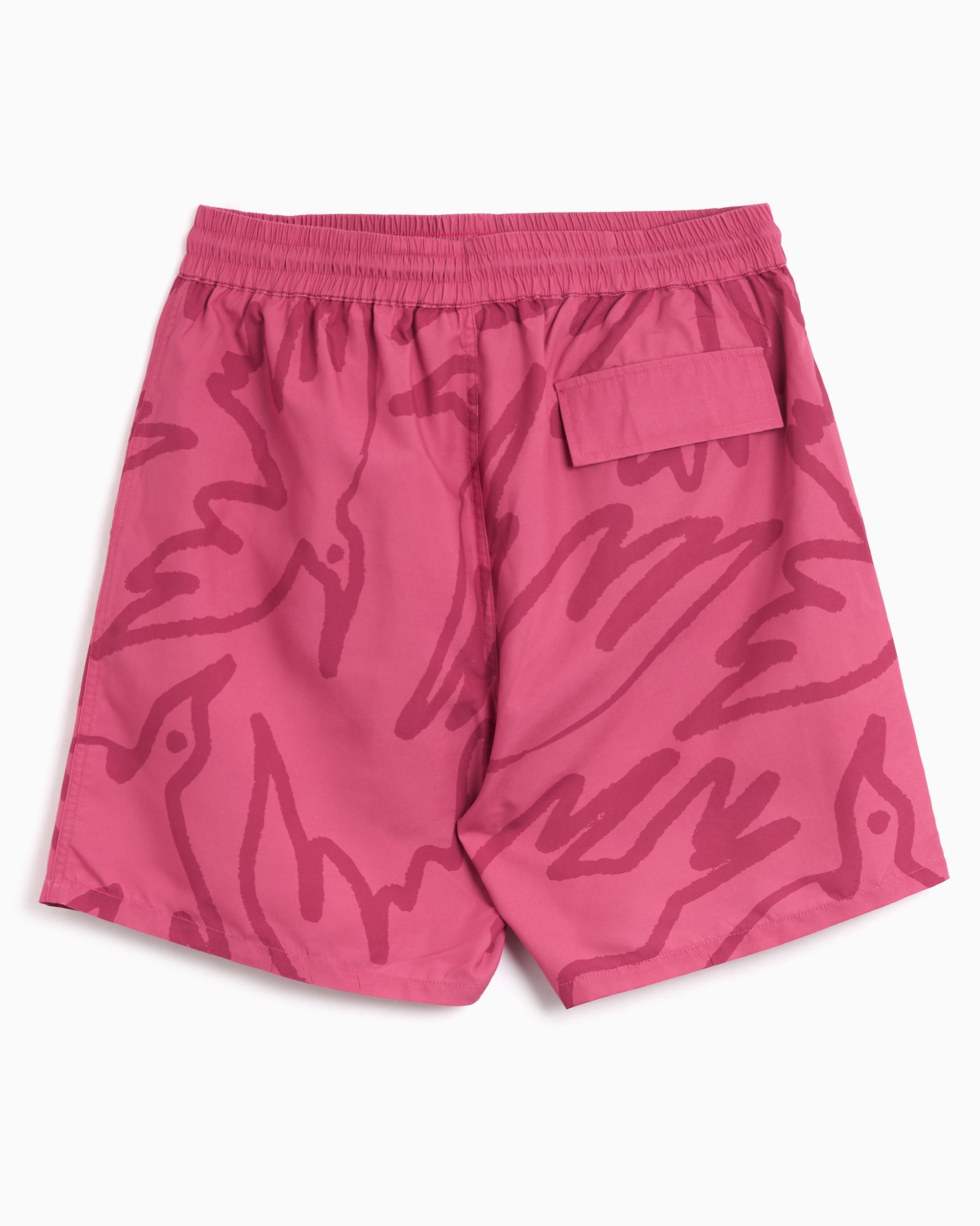 Swimsuit by Parra Birds Fly Free Men's Swimsuit - 55335-PURPLEPINK