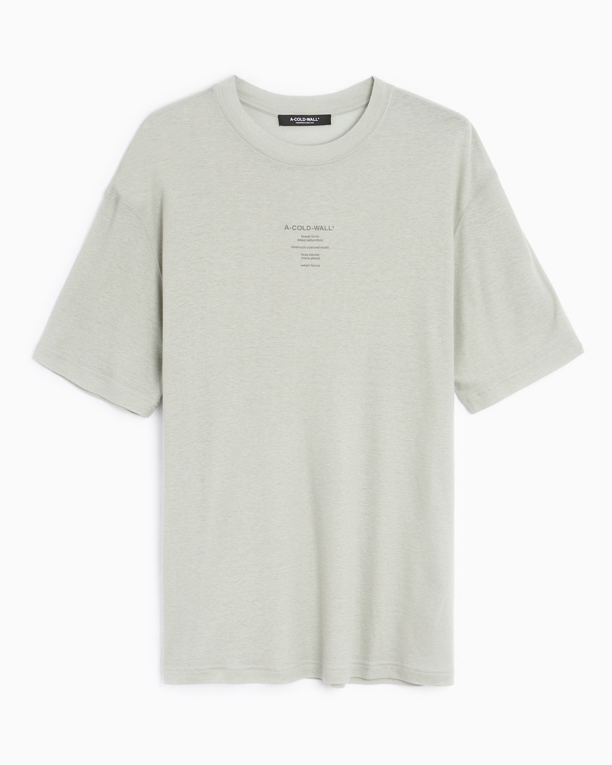 T-Shirts A-COLD-WALL* Artisan Men's T-Shirt Men's T-Shirt - ACWMTS075A-DABR