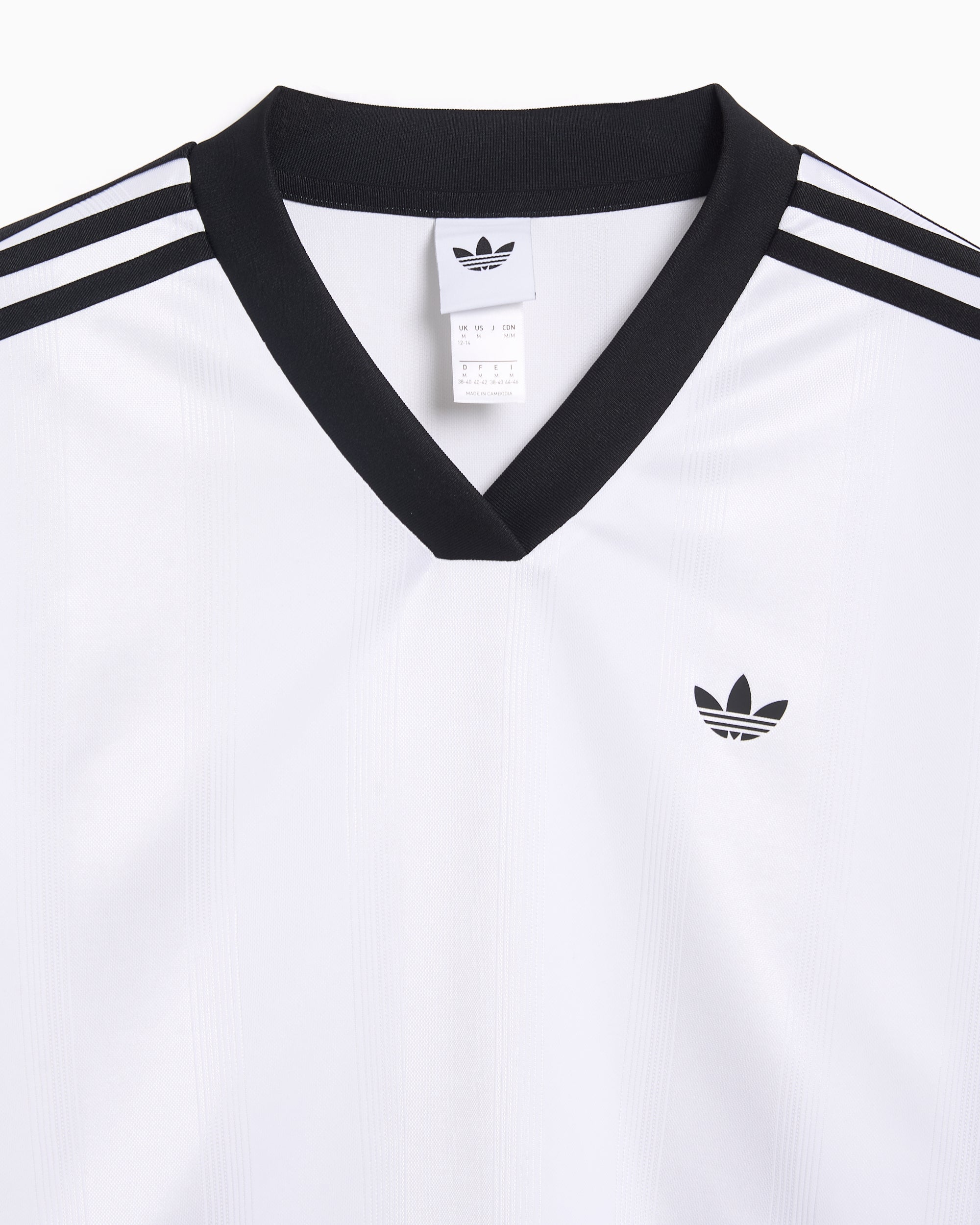 T-Shirts adidas Originals Jacquard Long-Sleeved Crop Women's T-Shirt - JV9740