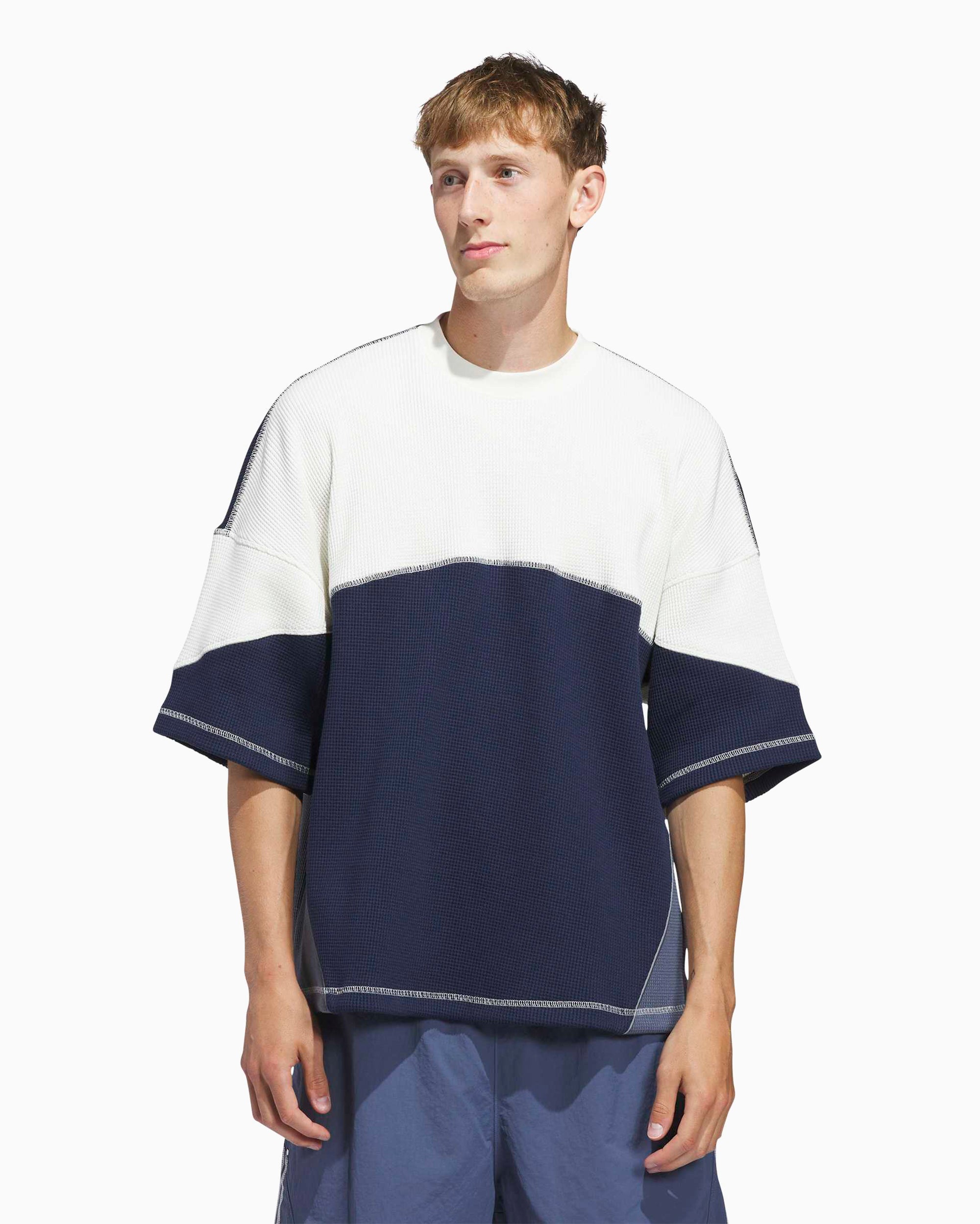 T-Shirts adidas Originals Los Angeles La Cienega Sports Half-Sleeved Relaxed Unisex T-Shirt - JX6162
