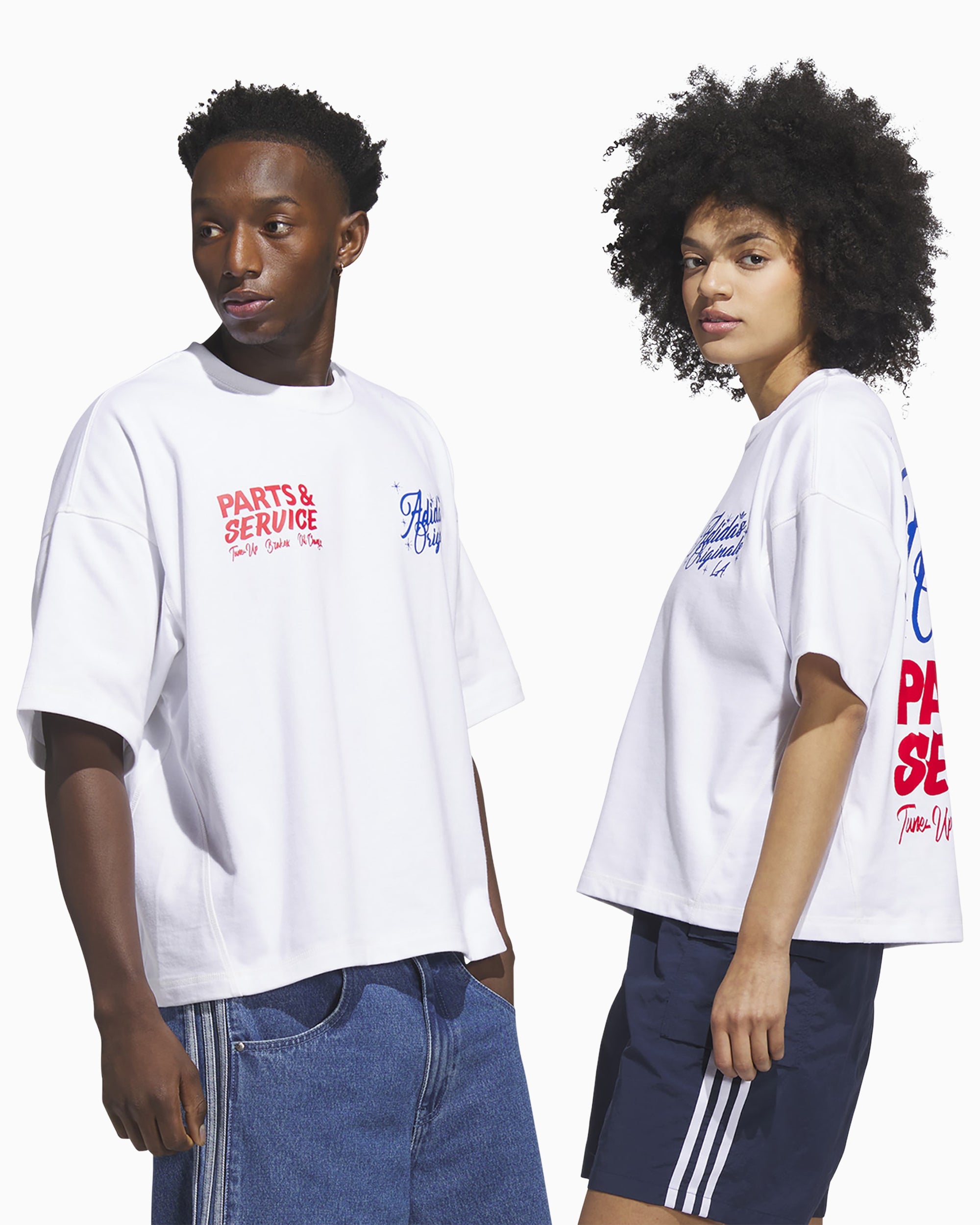 T-Shirts adidas Originals Wilshire Relaxed Unisex T-Shirt - JX6176