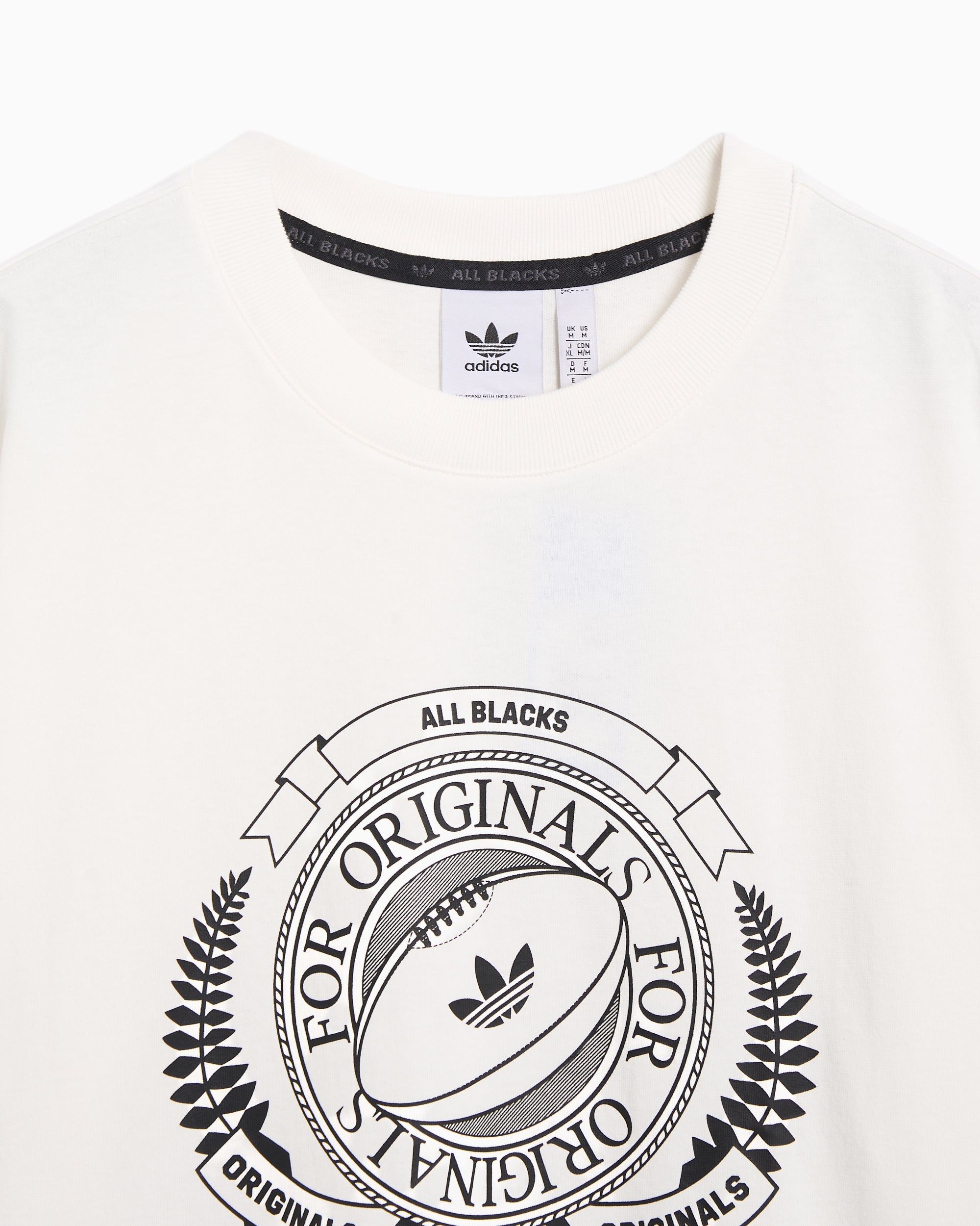 T-Shirts adidas Originals x All Blacks Graphic Relaxed Men's T-Shirt - KG4649
