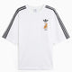 Maglietta con grafica Relaxed adidas Originals x The Simpsons "Santa's Little Helper" Unisex