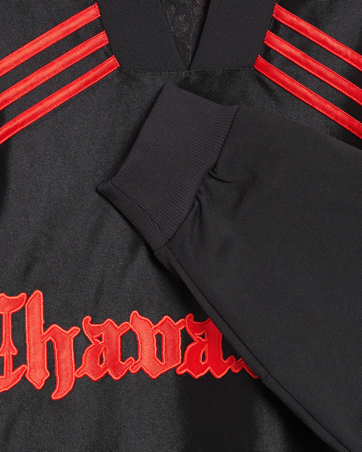 T-Shirts adidas Originals x Willy Chavarria "Dazzle" Graphic Long-Sleeved Oversize Men's Jersey T-Shirt - KZ3116