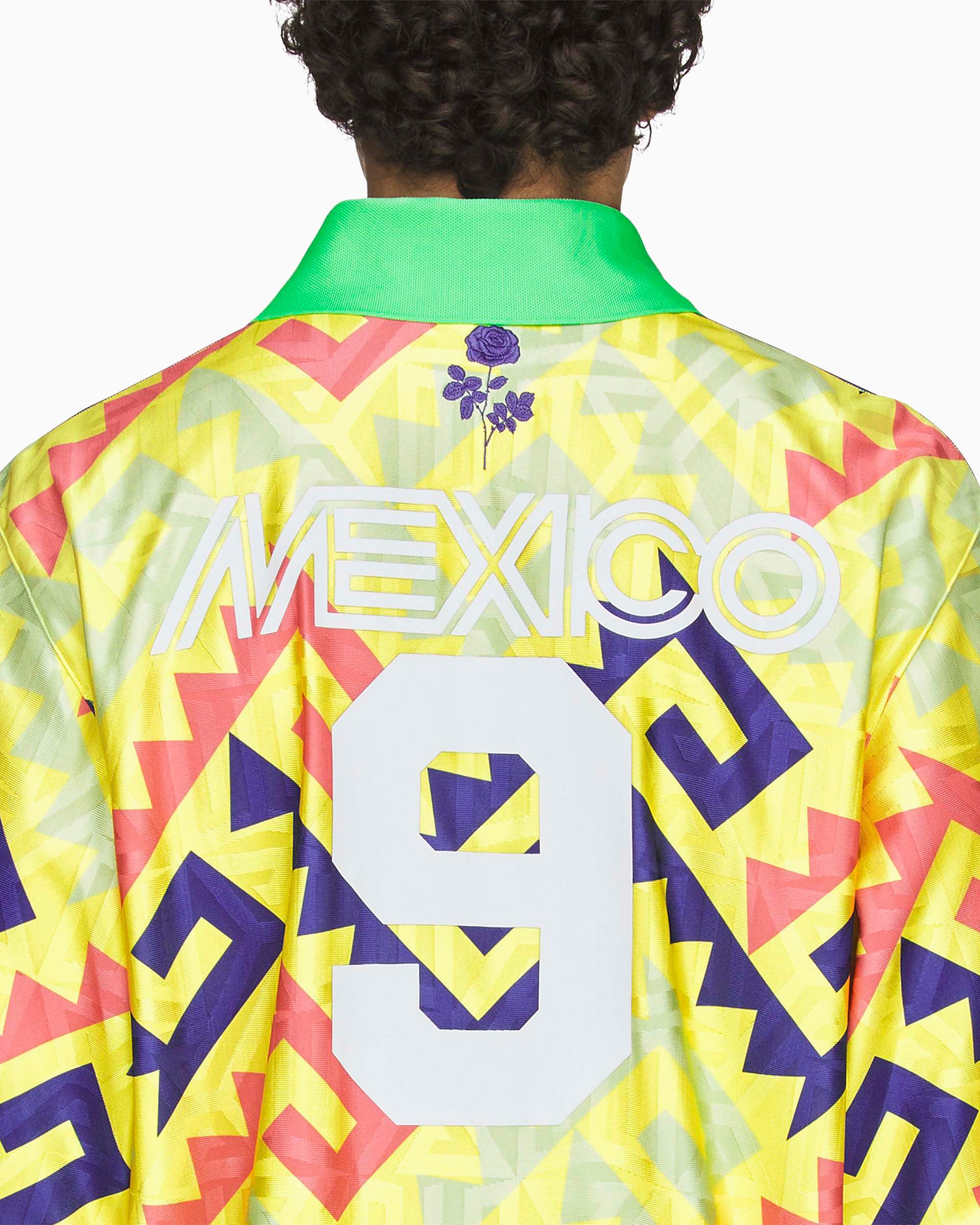 T-Shirts adidas Originals x Willy Chavarria Goalkeeper Graphic Half-Sleeved Oversize Men's Jersey T-Shirt - KU7799