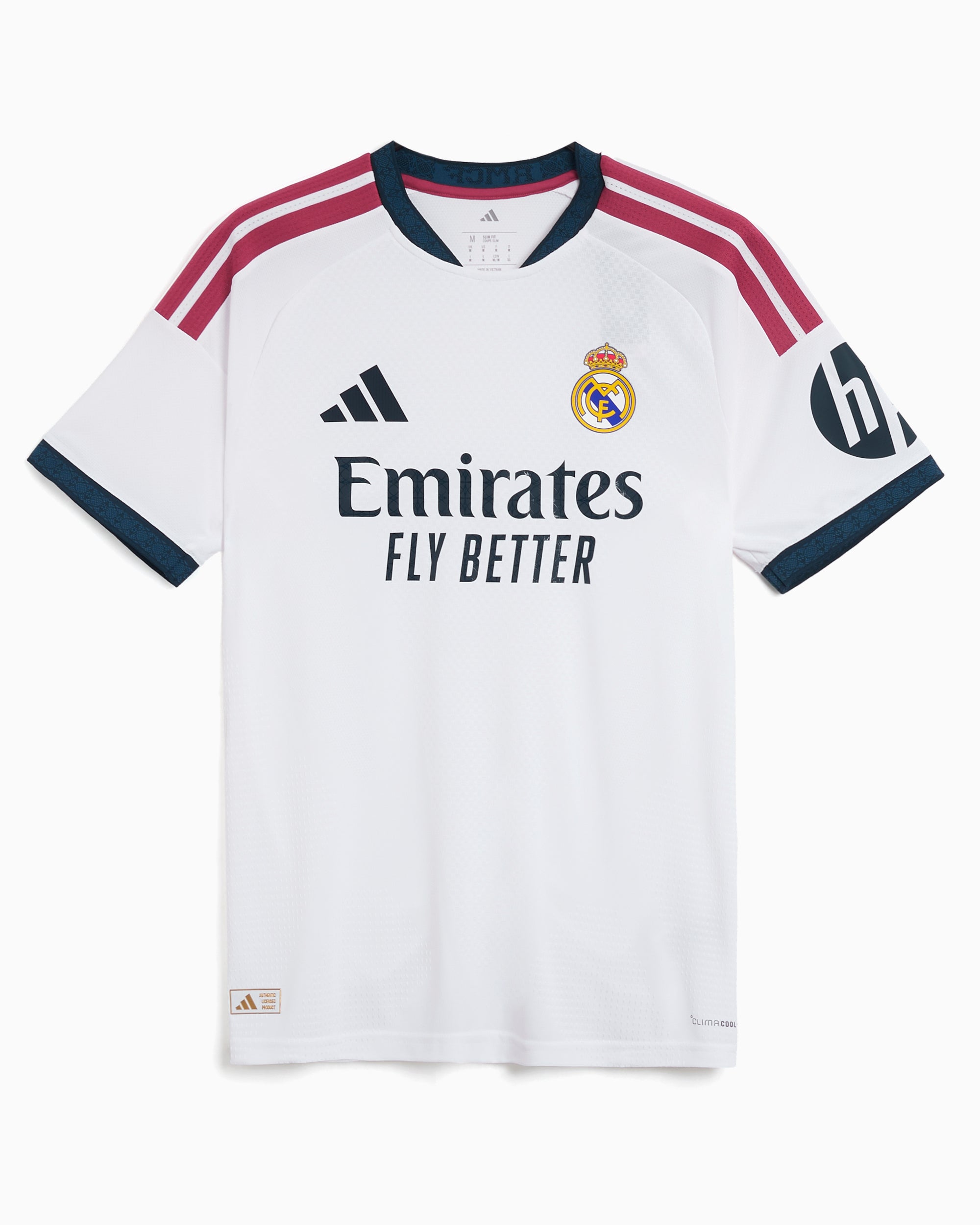 T-Shirts adidas Performance Real Madrid 26/27 Oficial Home Kit Slim Men's Jersey T-Shirt - JZ7218