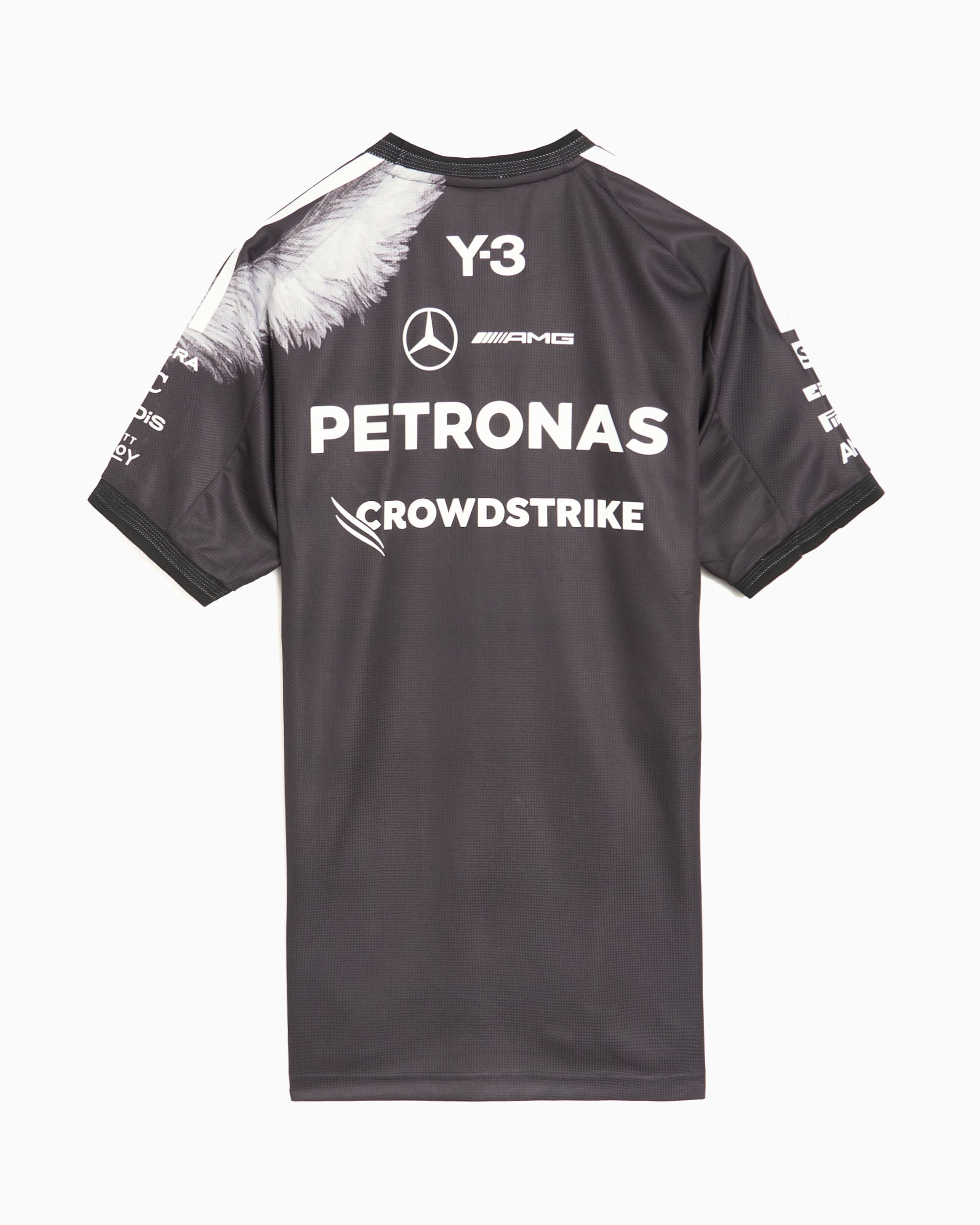 T-Shirts adidas Y-3 x Mercedes AMG Petronas Team F1 "Driver" Graphic Unisex T-Shirt - KQ9844