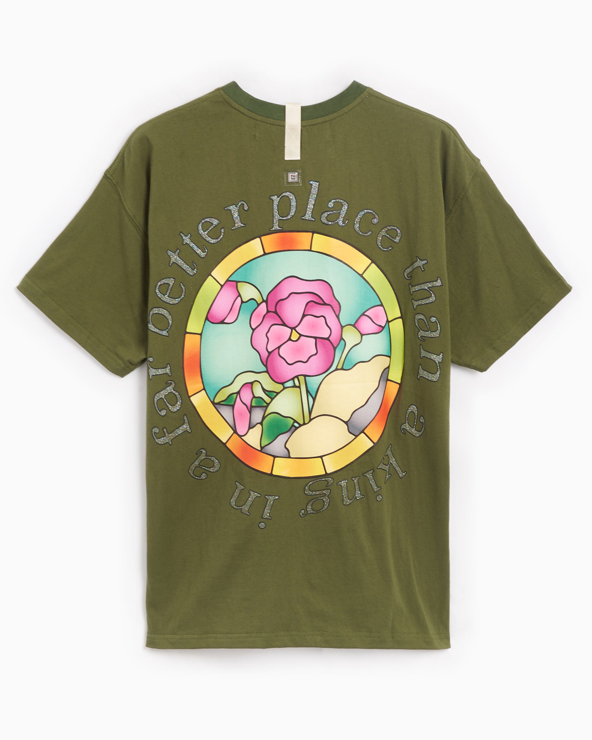T-Shirts Advisory Board Crystals Abc. Voltaire Men's T-Shirt Men's T-Shirt - ABC-CT-T001-VOLT-BRONZE GREEN