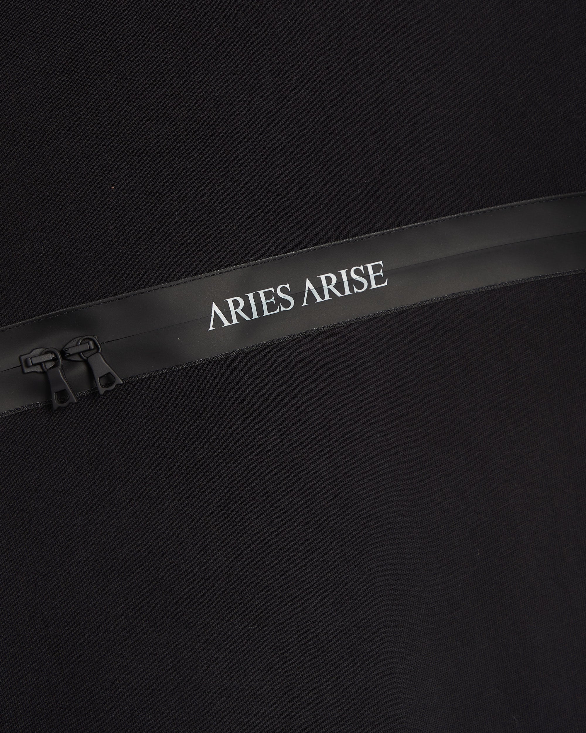 T-Shirts Aries Shrunken Zip Women's T-Shirt Women's T-Shirt - SSAR40330-BLK