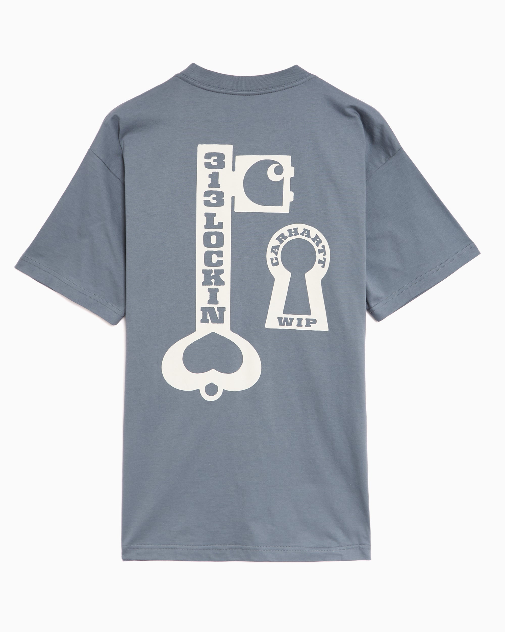 T-Shirts Carhartt WIP Locked Relaxed Men's T-Shirt - I036230-3ITXX