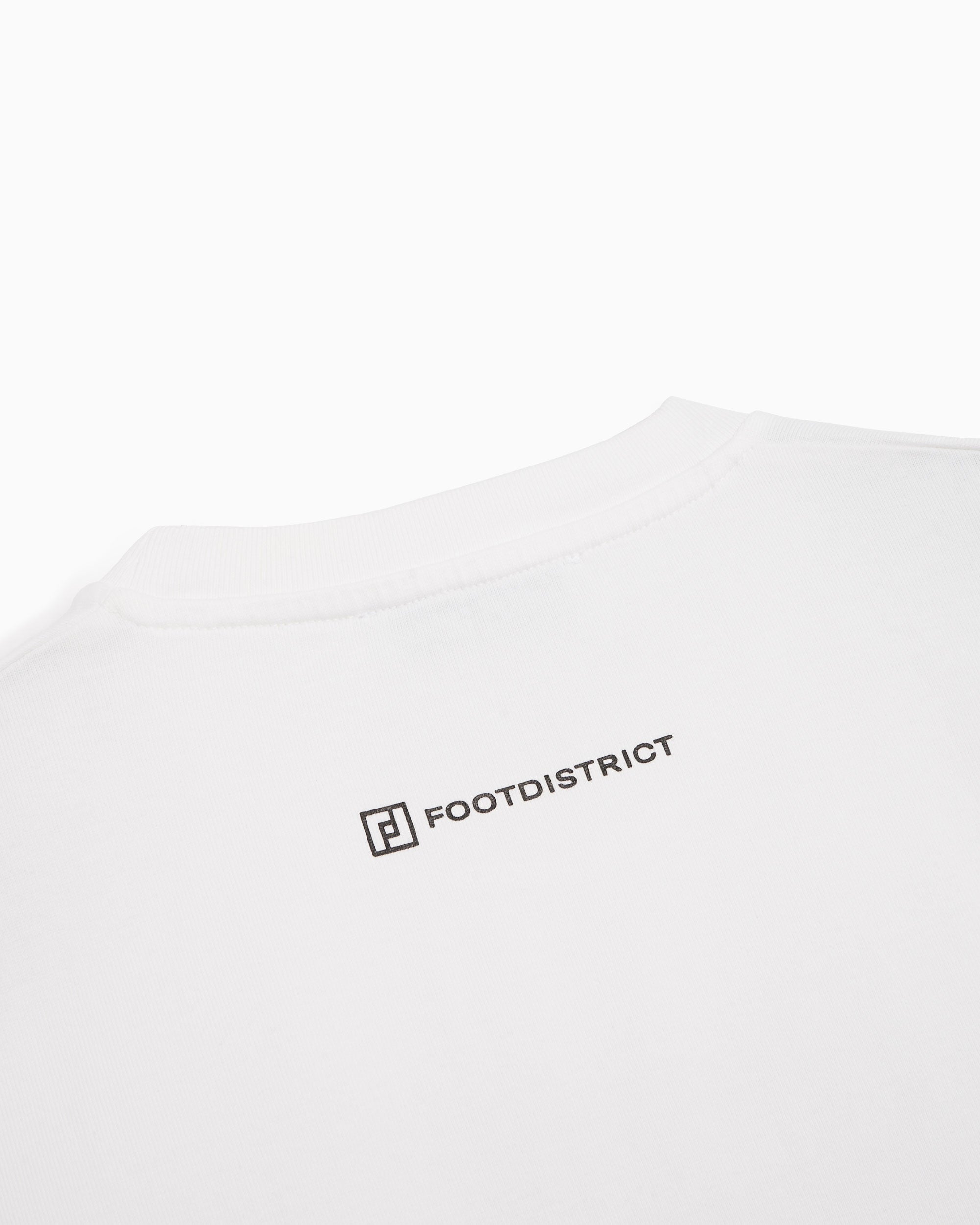 T-Shirts FOOTDISTRICT 10th Anniversary FD10Y Unisex T-Shirt Unisex T-Shirt - FDFW23-TEE1-WHITE