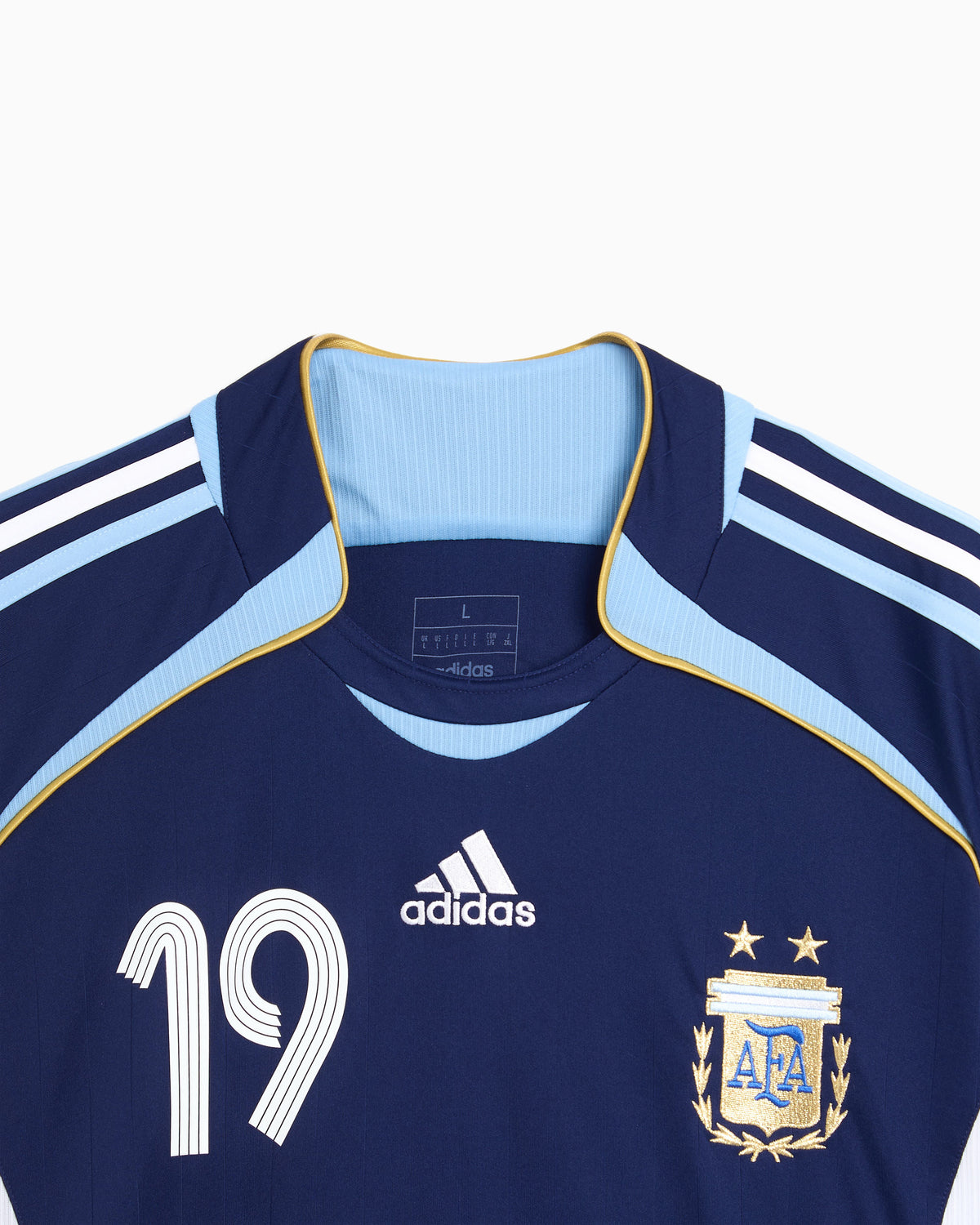 T-Shirts Jersey 2ª equipación adidas Performance Argentina 2006 Messi Men's T-Shirt - JN3709