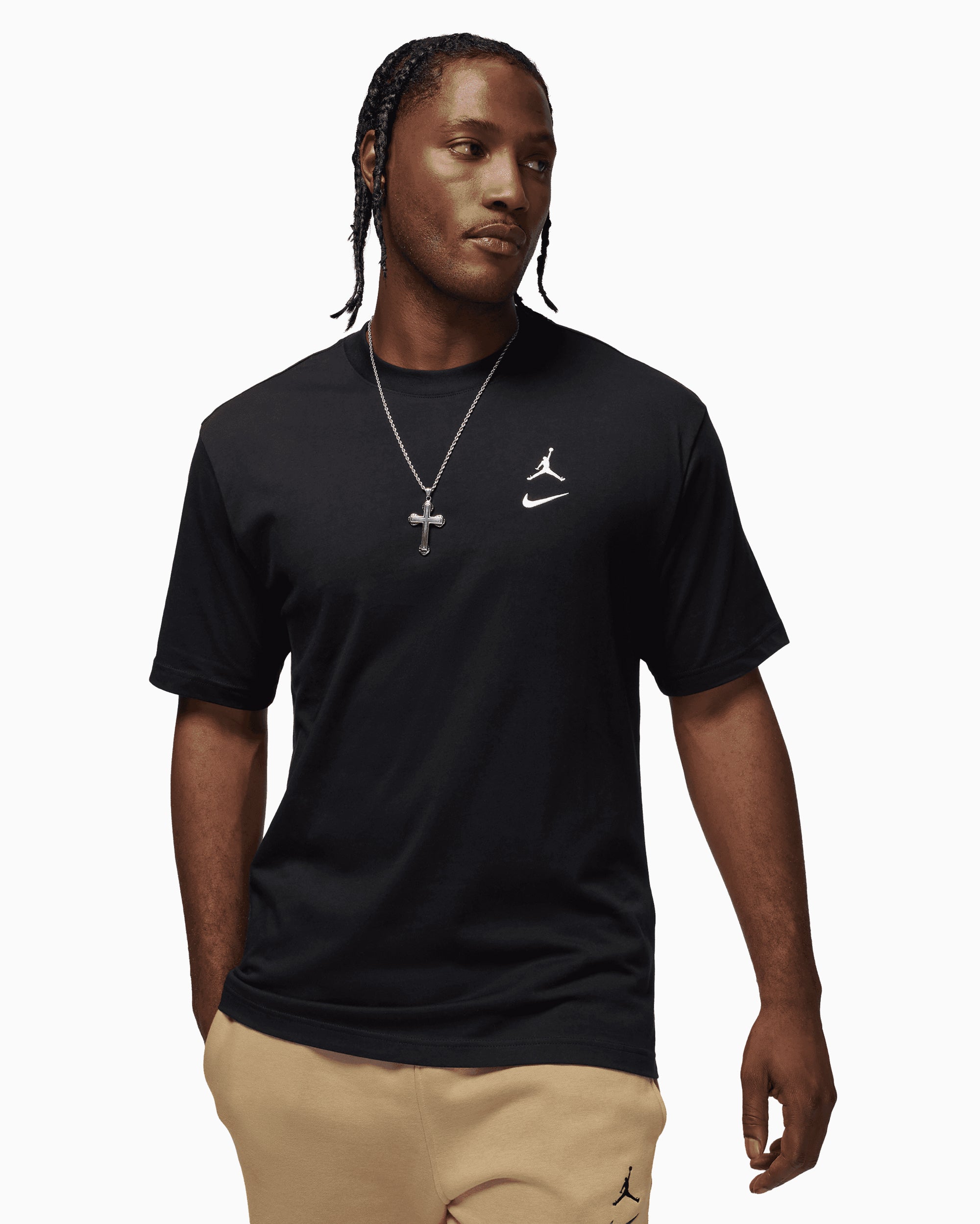 T-Shirts Jordan Brooklyn Logo Relaxed Men's T-Shirt - II2337-010