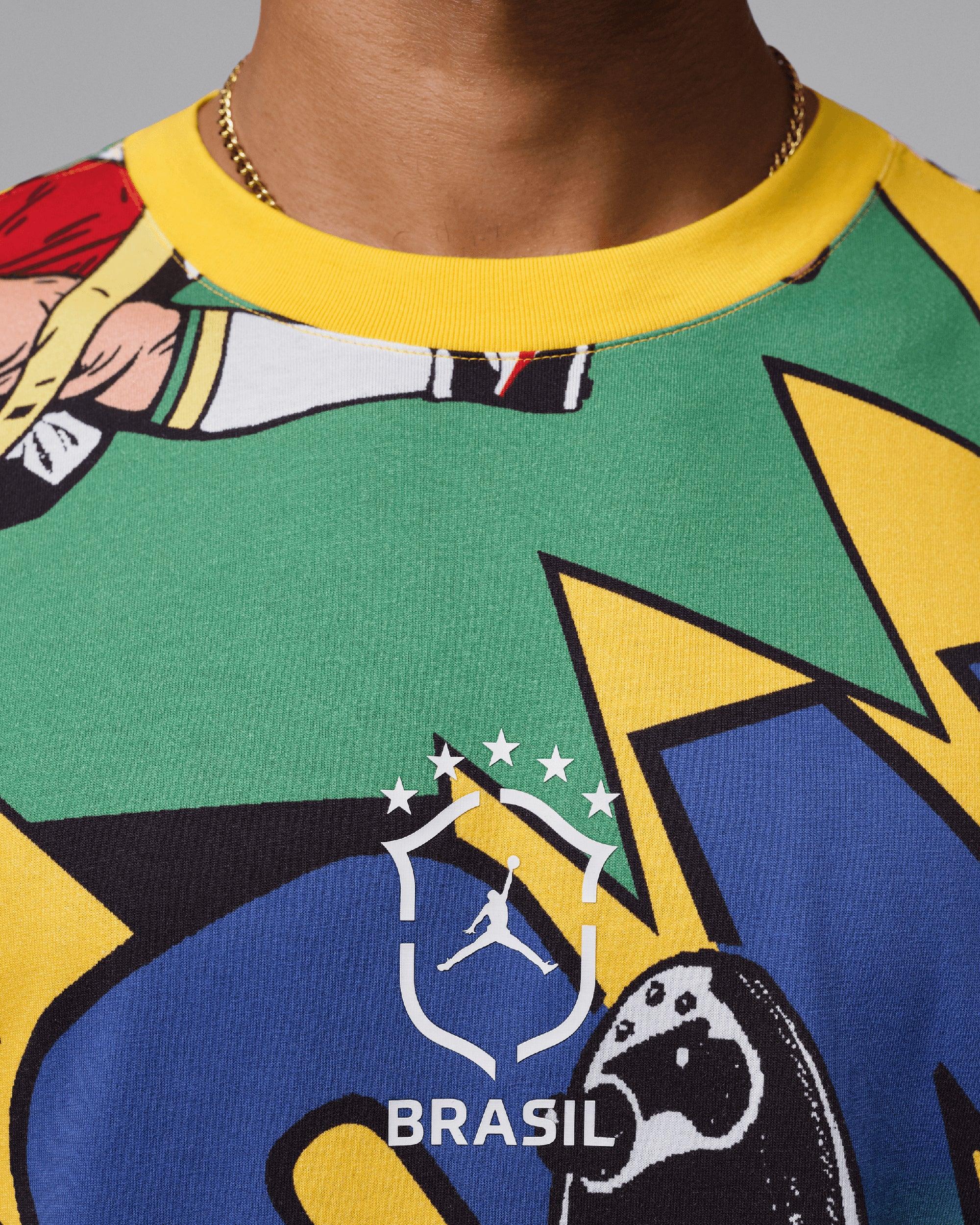 T-Shirts Jordan Essentials Brasil Graphic Boxy Men's T-Shirt - IF3904-741