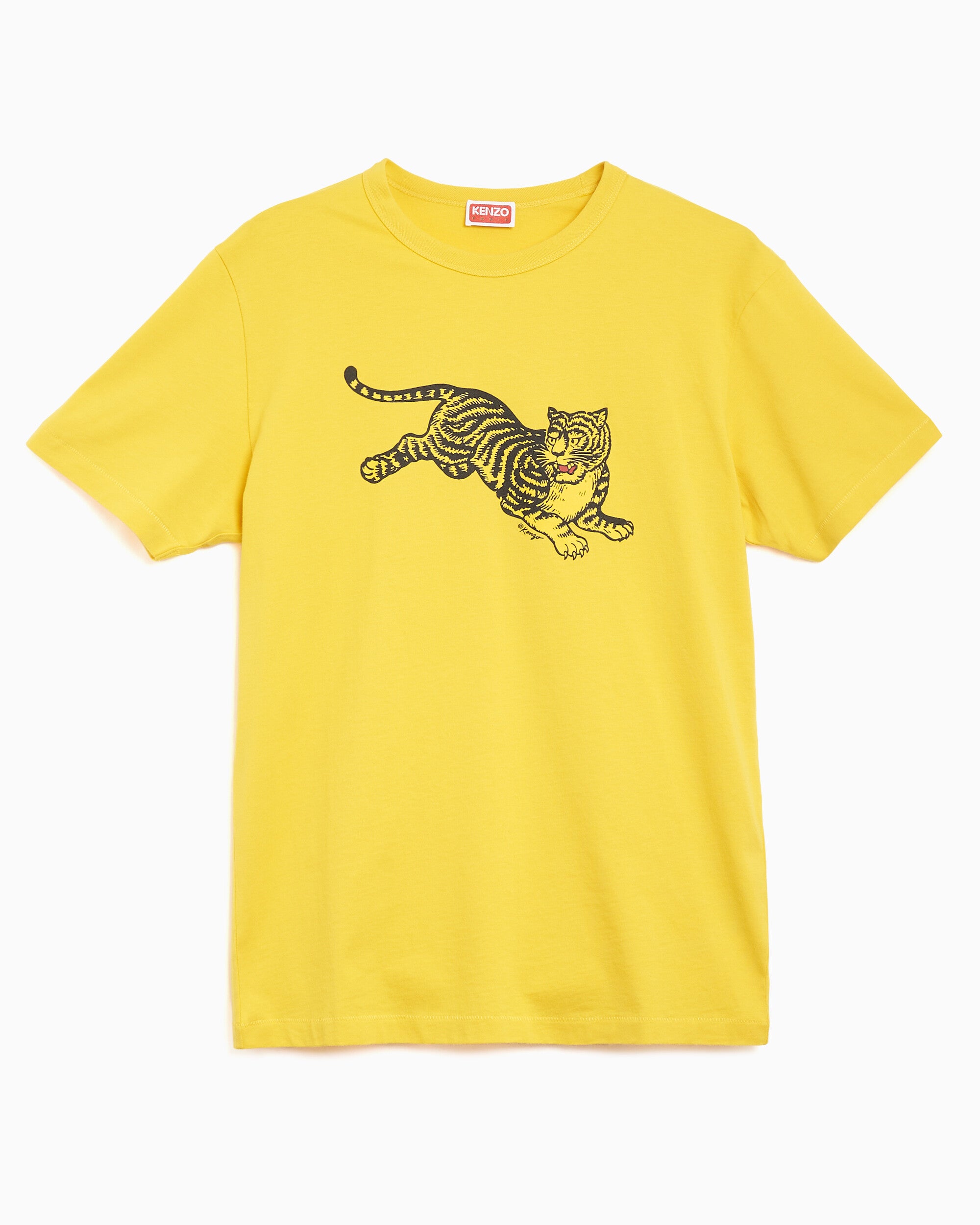 T-Shirts Kenzo Jumping Tiger Graphic Slim Men's T-Shirt - FG65TS1654SG-40