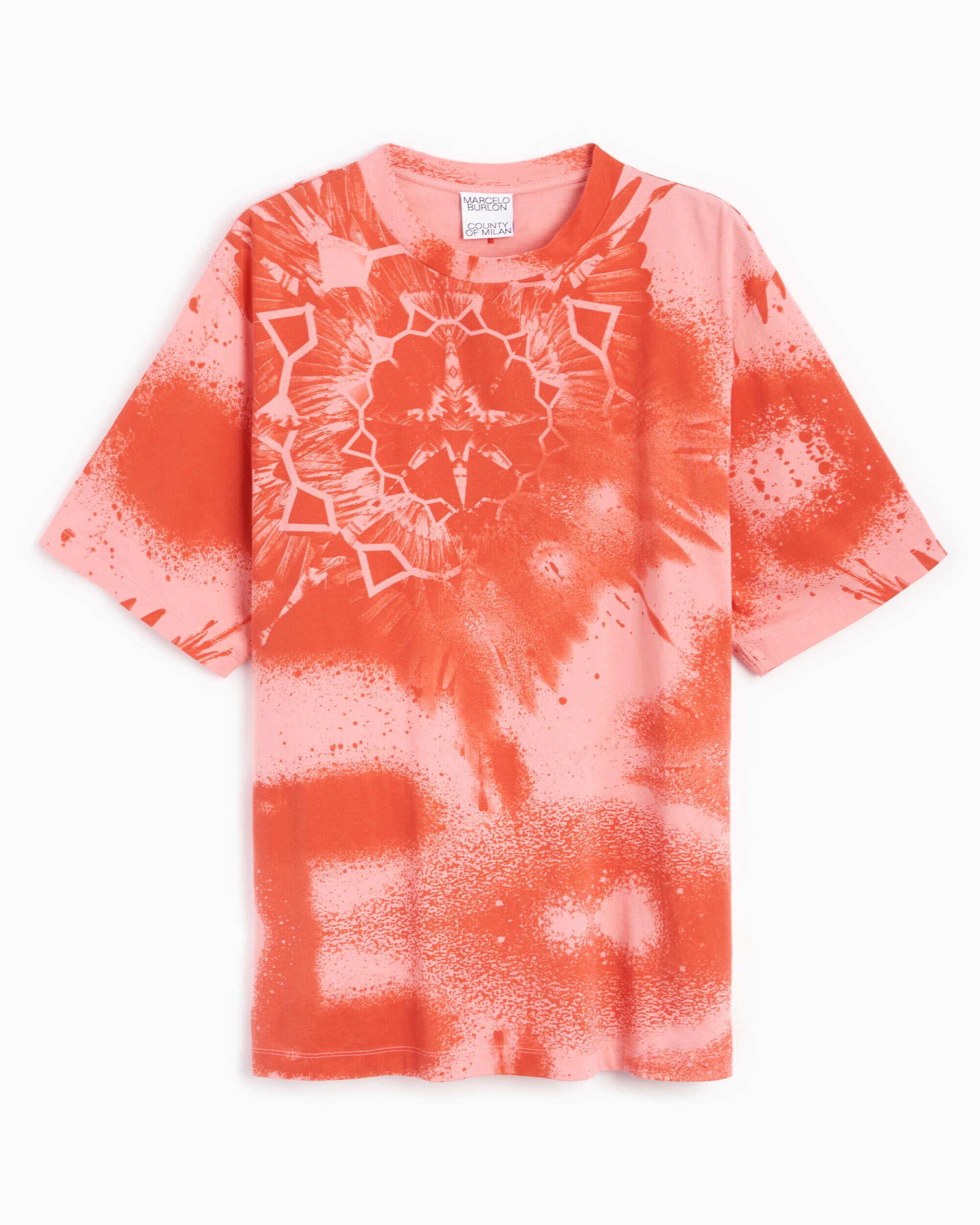 T-Shirts Marcelo Burlon Kaleidoscope Wings Men's T-Shirt Men's T-Shirt - CMAA054S22JER0032530