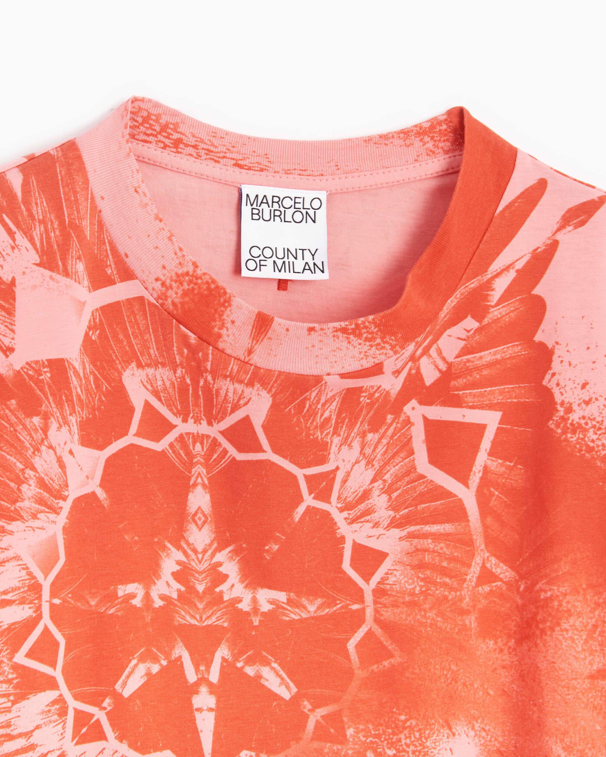 T-Shirts Marcelo Burlon Kaleidoscope Wings Men's T-Shirt Men's T-Shirt - CMAA054S22JER0032530