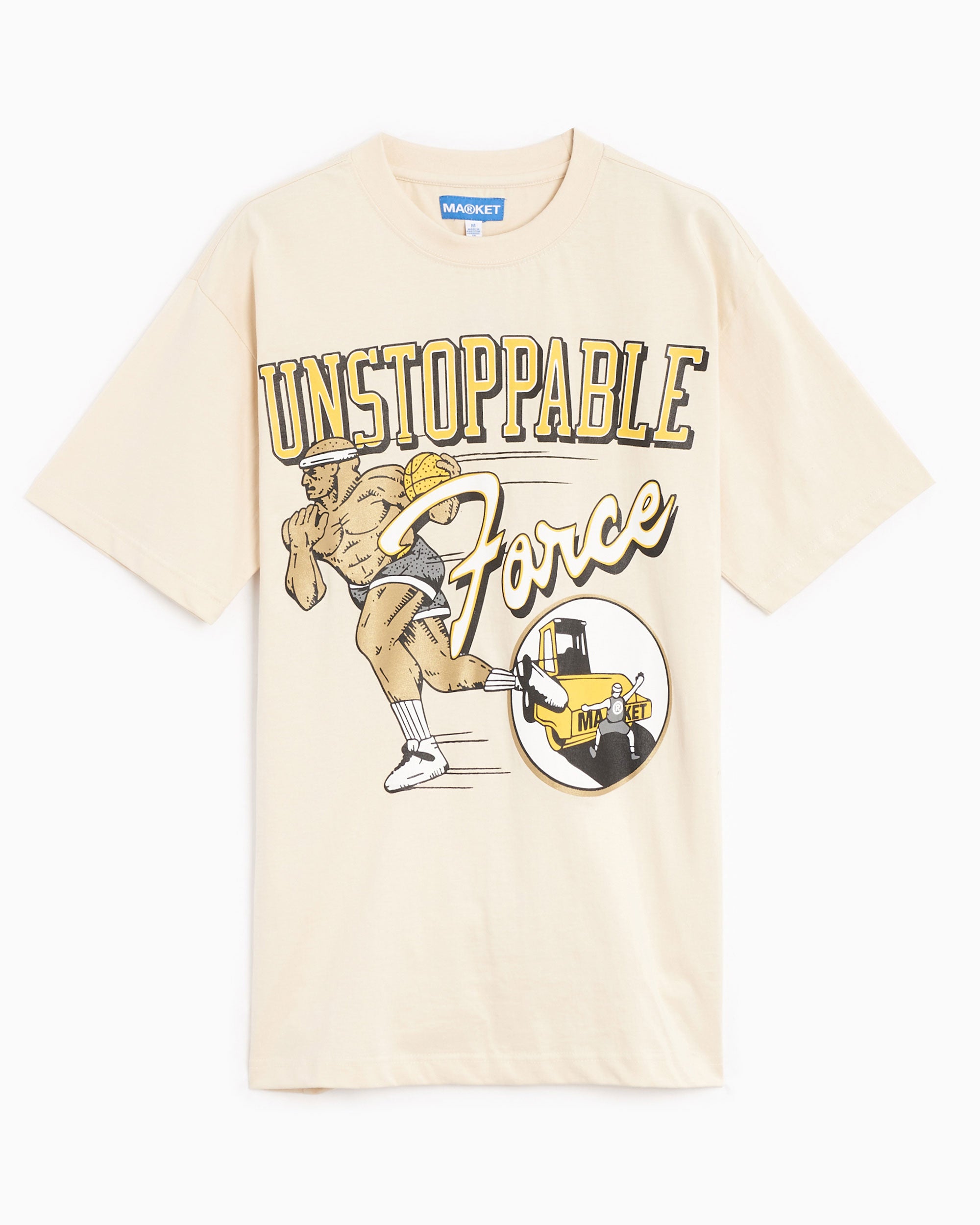 T-Shirts MARKET Unstoppable Force Men's T-Shirt Men's T-Shirt - 399001461-1245