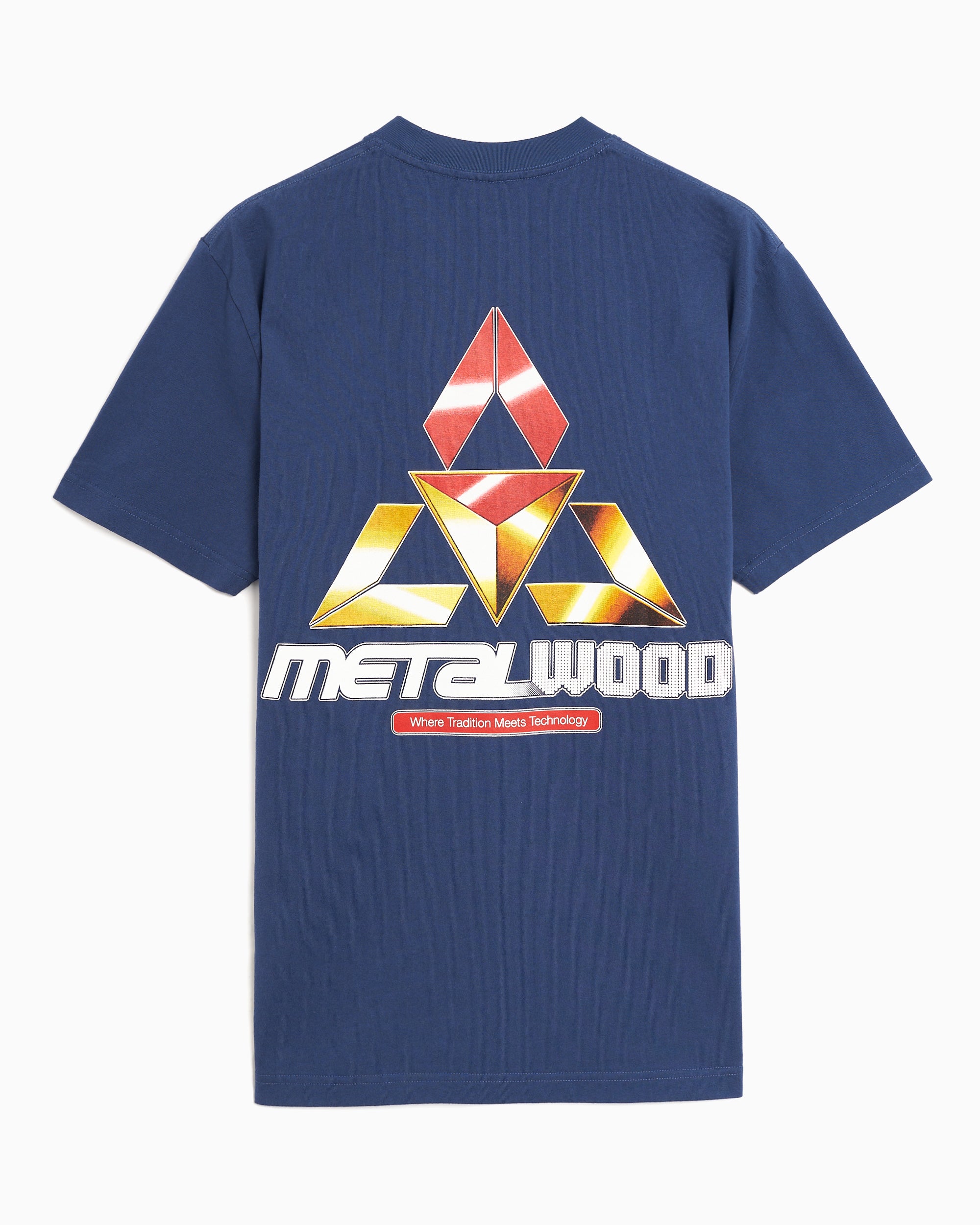 T-Shirts Metalwood Studio Tri-Metal Men's T-Shirt - MWS25-03-15-MDN