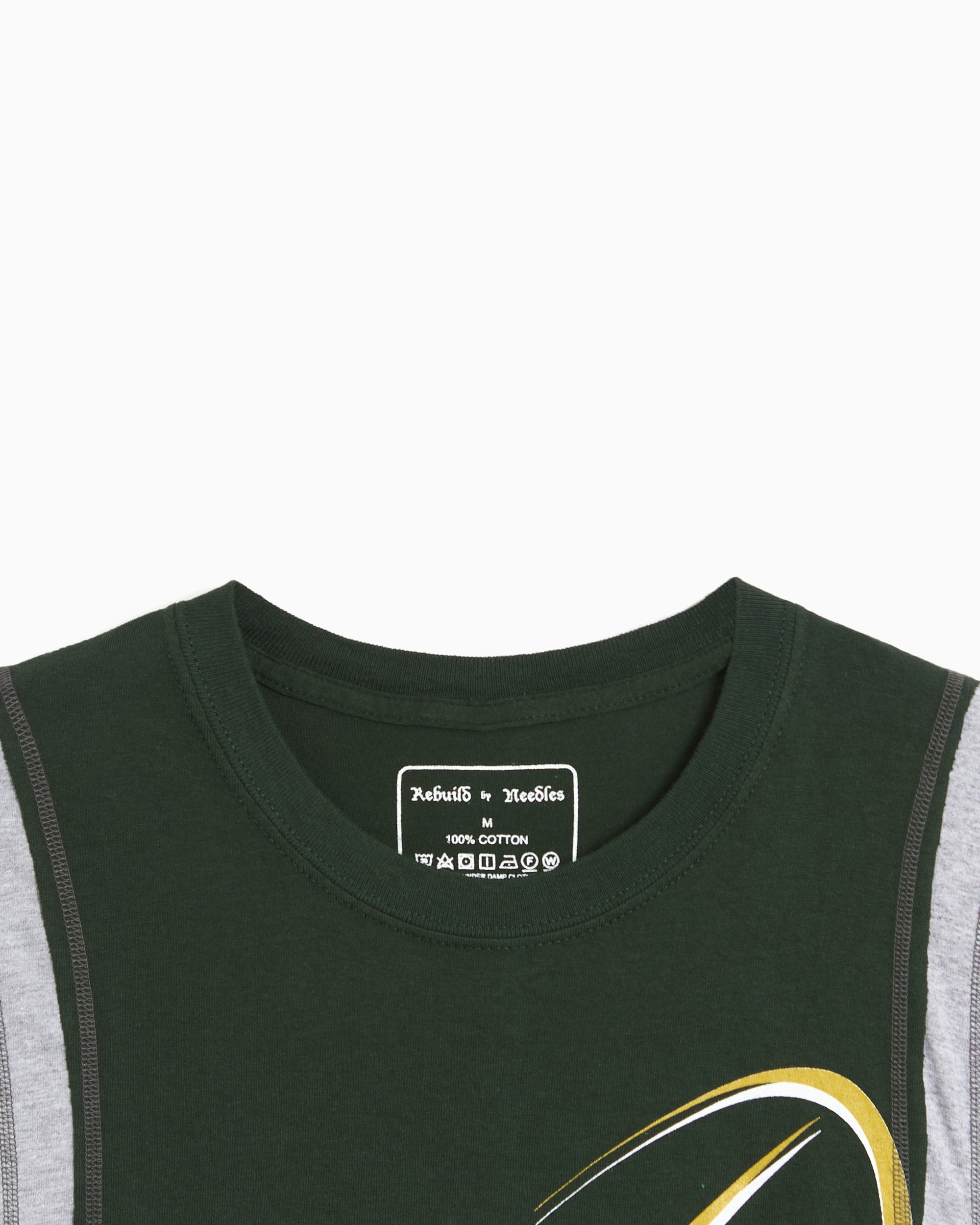 T-Shirts Needles 7 Cut College Graphic Relaxed Men's T-Shirt - SX500-Assorted-M