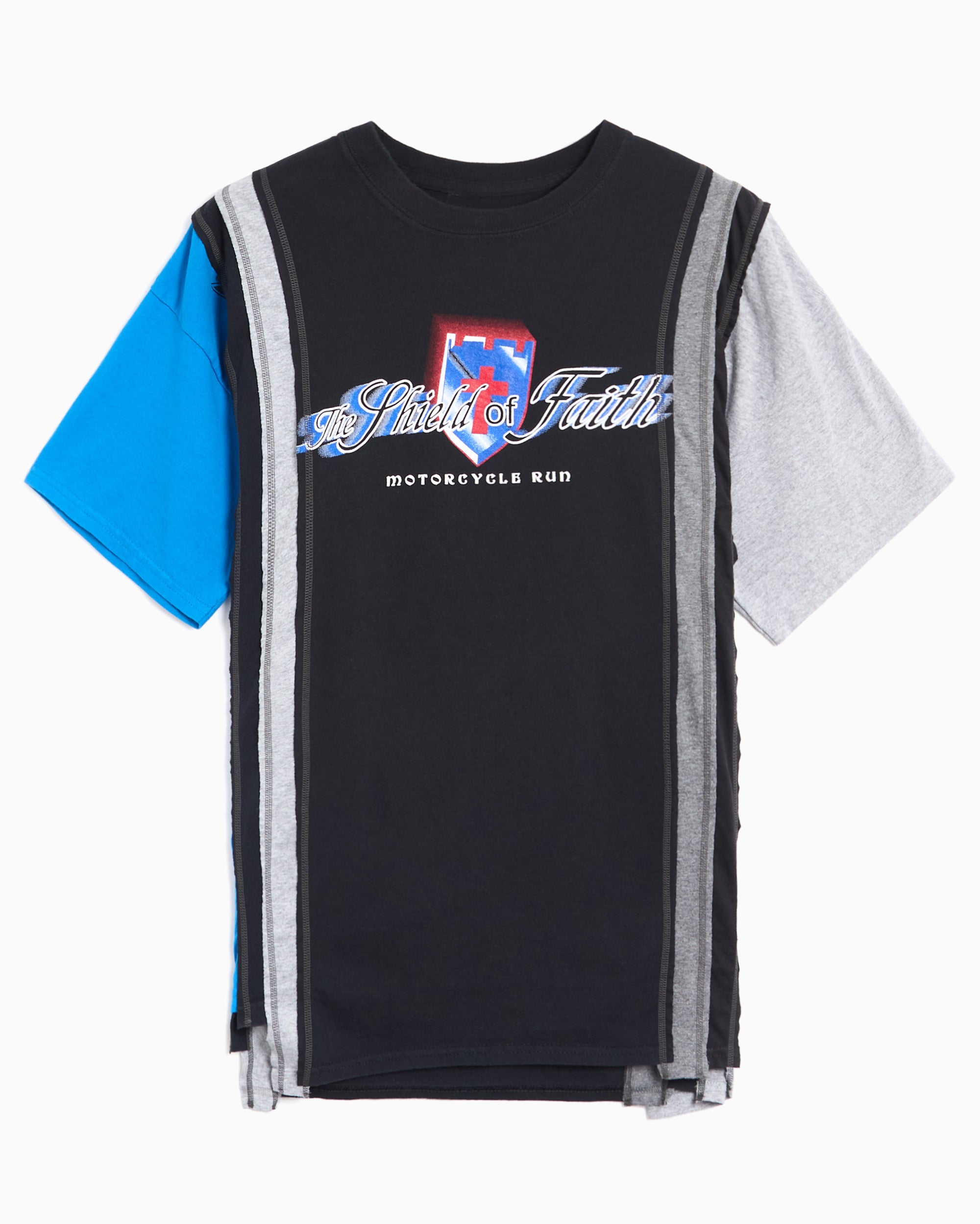 T-Shirts Needles 7 Cut College Graphic Relaxed Unisex T-Shirt - SX500-Assorted-XL