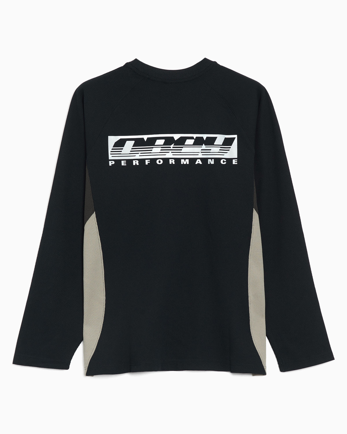 T-Shirts OBEY Clothing Delta Graphic Long-Sleeved Relaxed Men's T-Shirt - 131030154-BKM