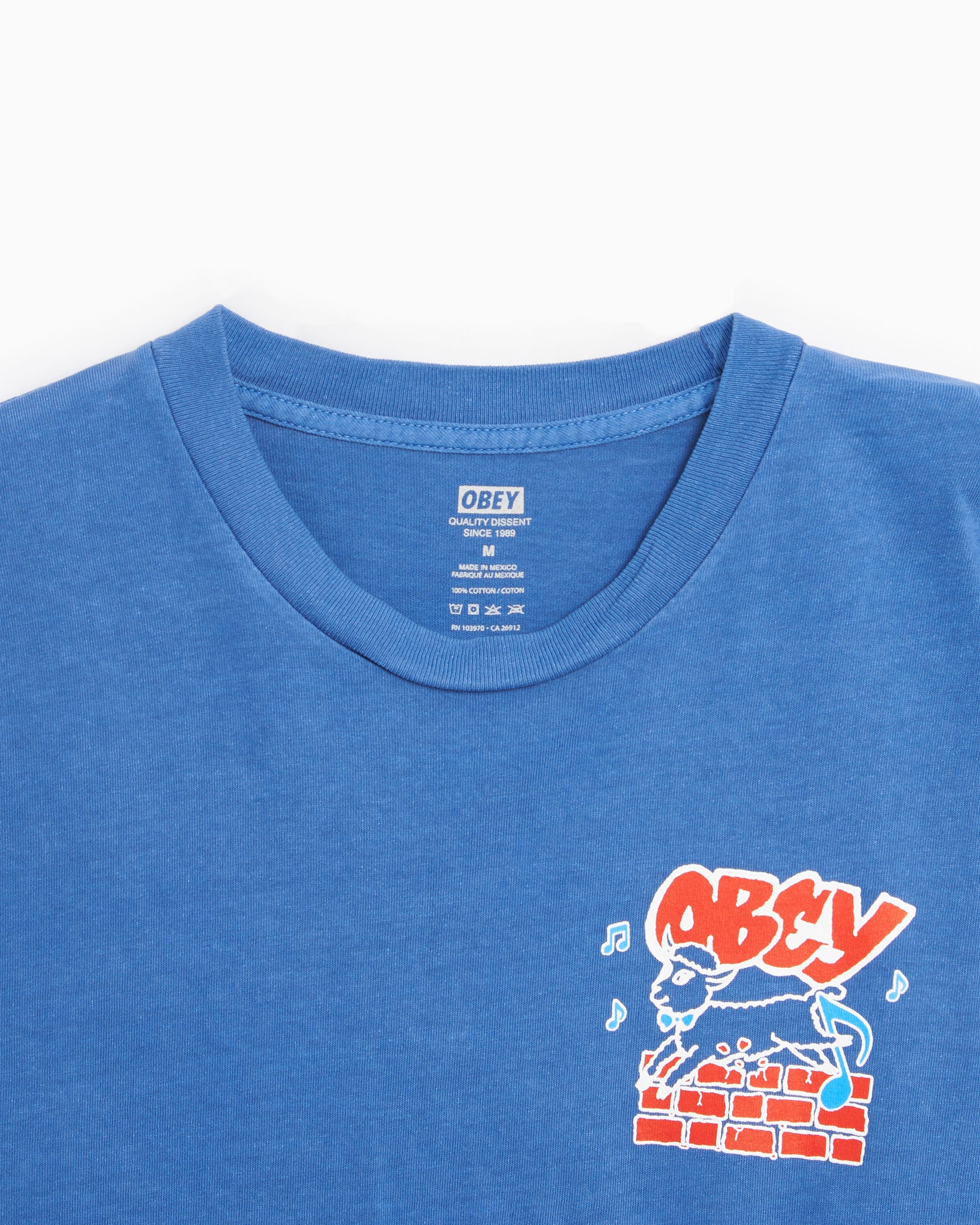 T-Shirts OBEY Clothing Out Of Step Men's T-Shirt Men's T-Shirt - 163813727-COE