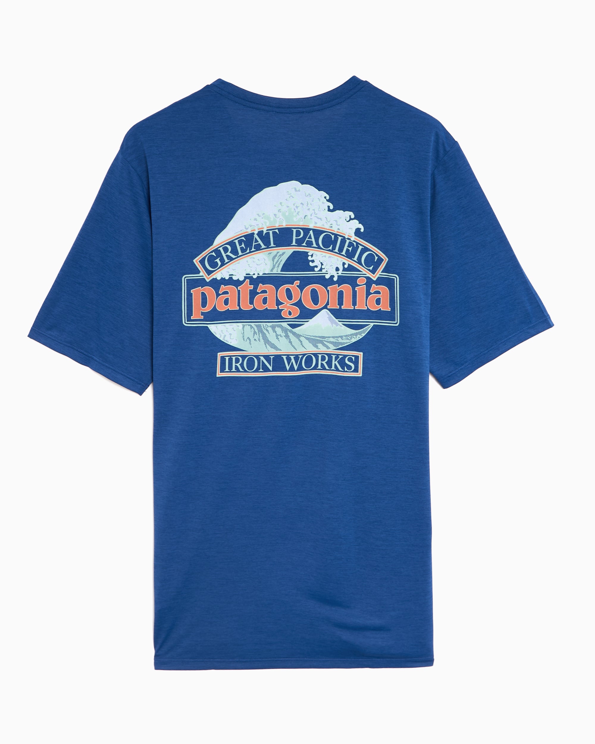 T-Shirts Patagonia Capilene Cool Daily "Great Waves" Graphic Men's T-Shirt - 45456-CMBX