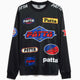 Maglietta con grafica a maniche lunghe Patta Sponsor Jersey per uomo