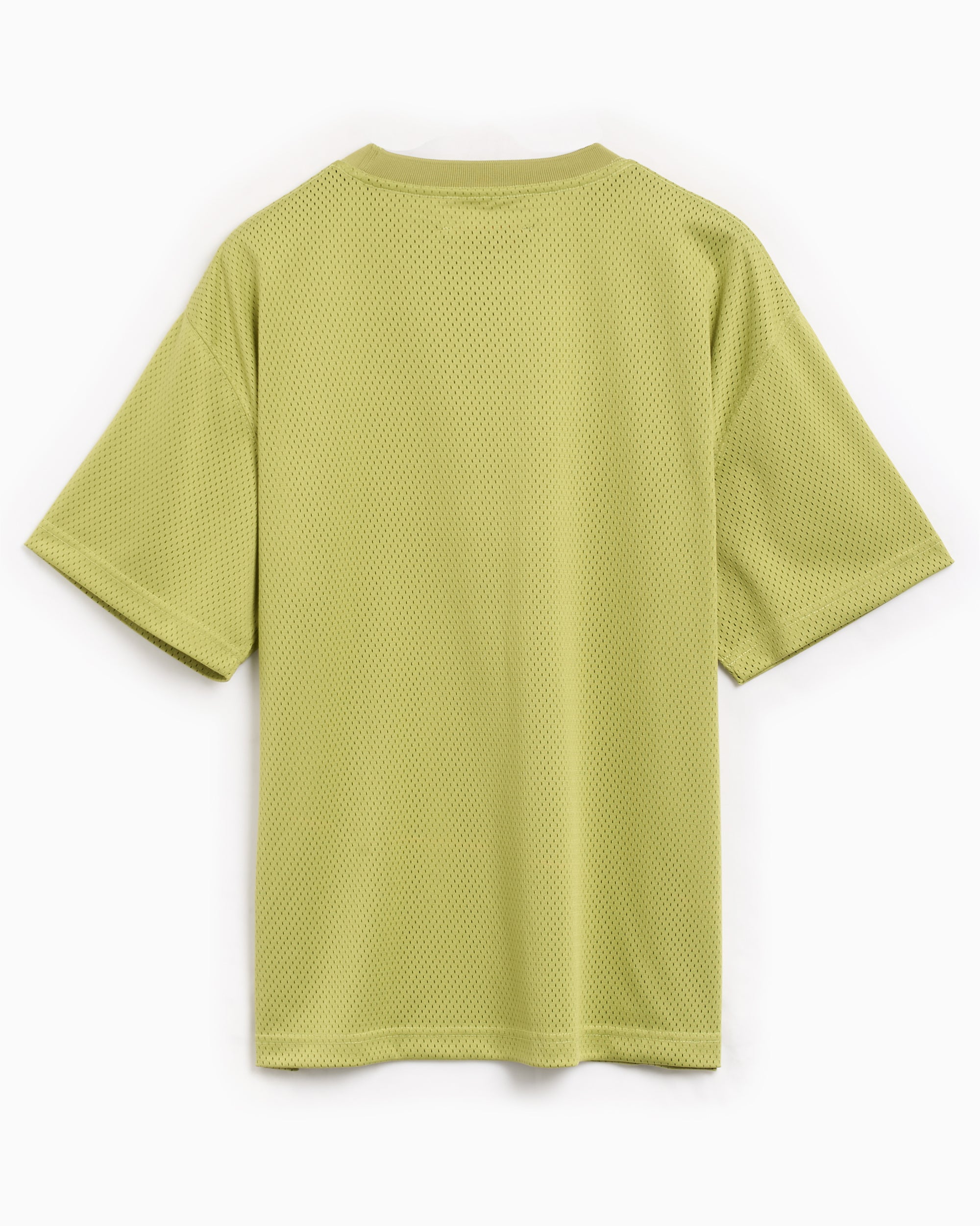 T-Shirts Pleasures Motive Men's Mesh T-Shirt Men's T-Shirt - P24SU006-OLIVE