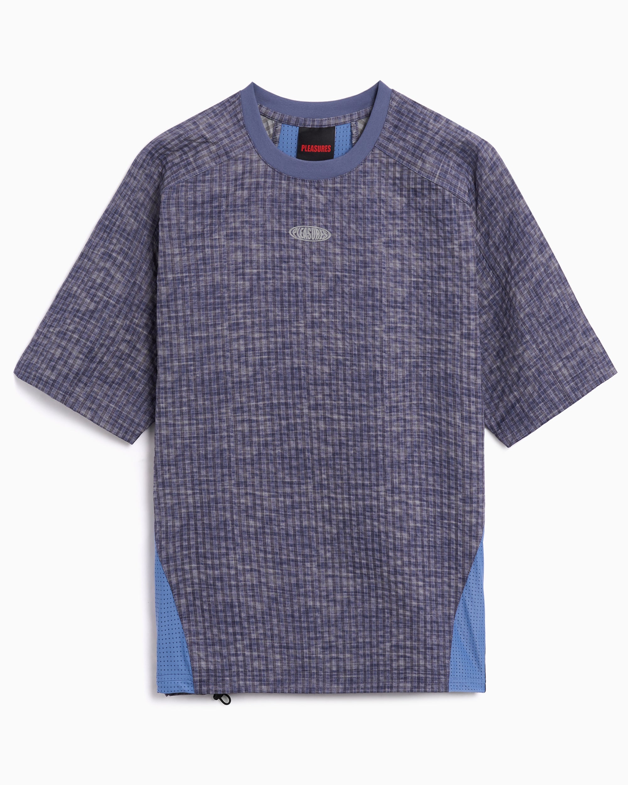 T-Shirts Pleasures Oval Tech Men's T-Shirt - P25SU015-NAVY