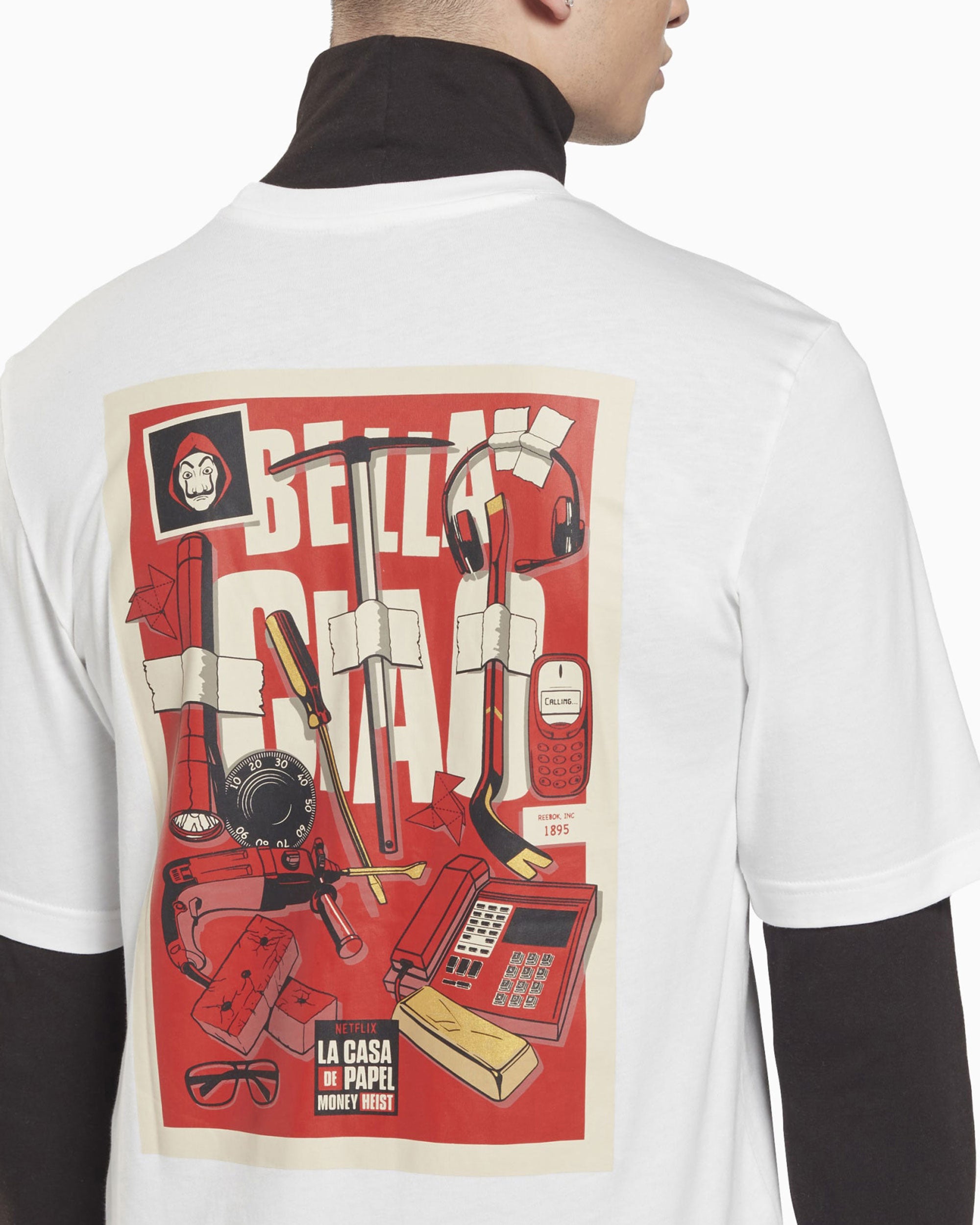T-Shirts Reebok x La Casa de Papel Unisex T-Shirt Unisex T-Shirt - HH7094