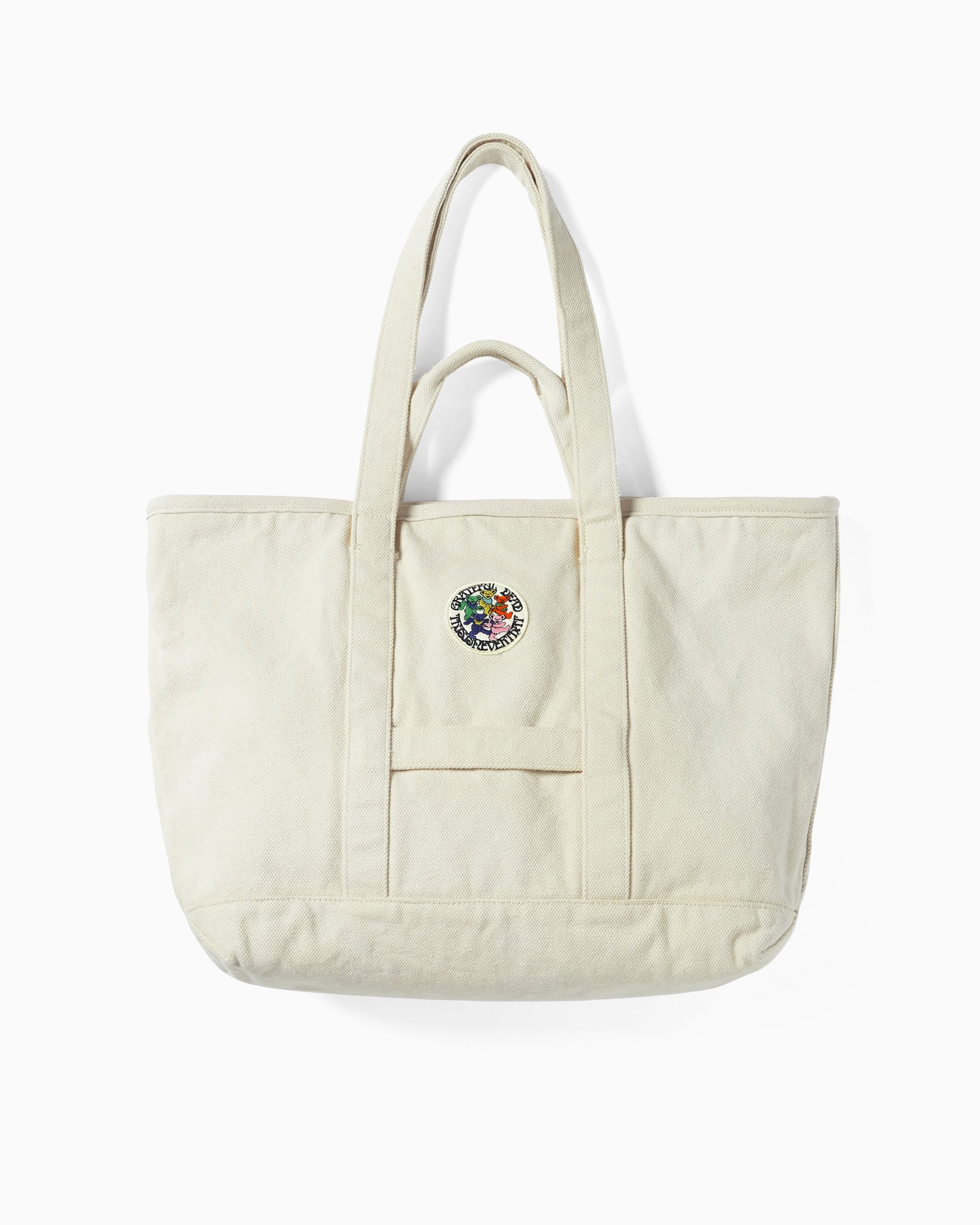Tote Bags thisisneverthat® thisisneverthat® x Grateful Dead Unisex Washed Tote Bag Unisex Tote Bag - GD243WBATB01-STN
