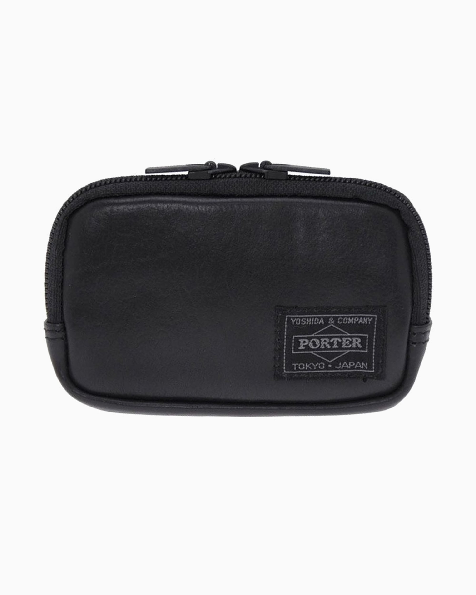 Wallets Porter-Yoshida & Co. Aloof Unisex Coin Purse - 023-03763-BLACK