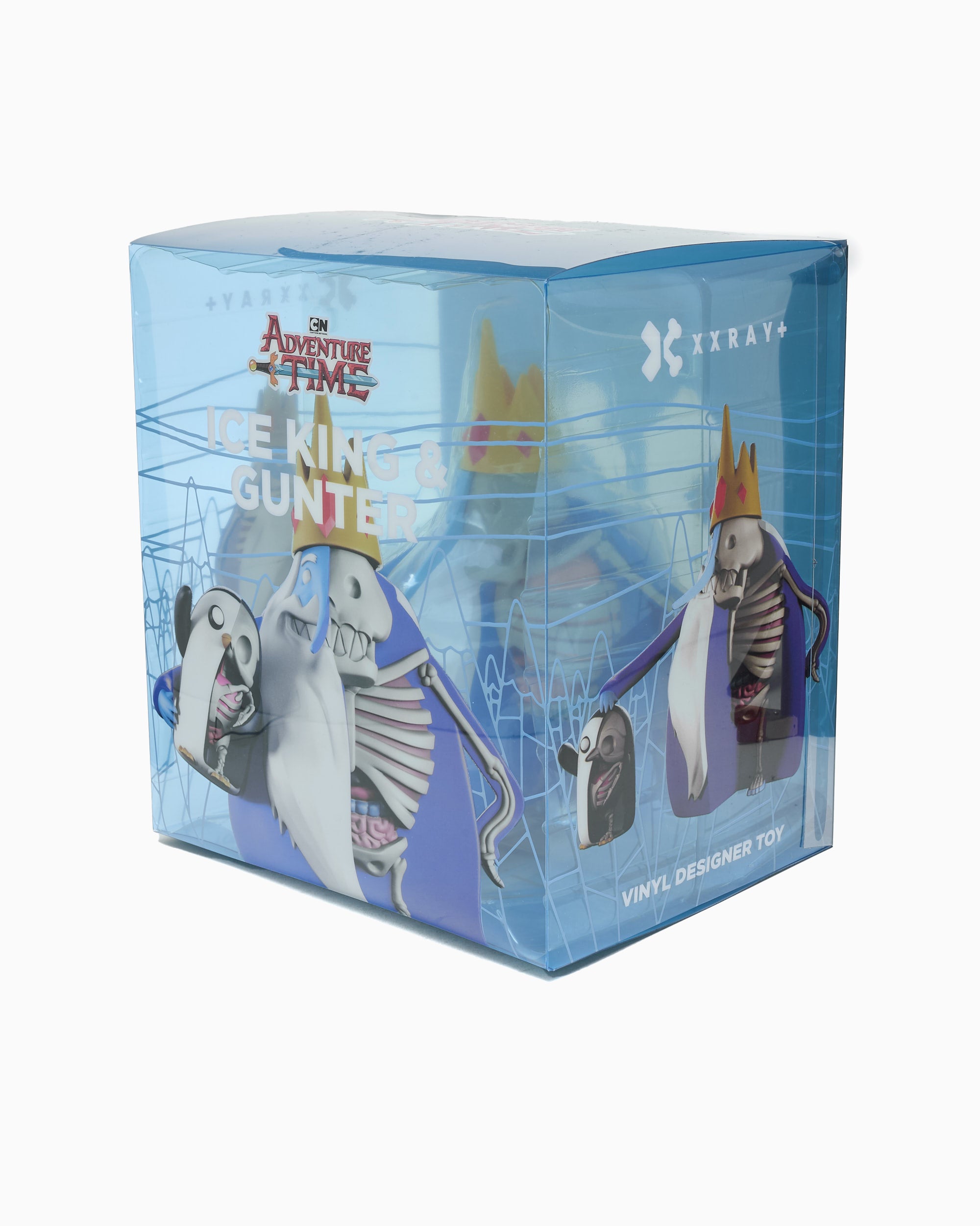 Art Toys Mighty Jaxx XXRay Plus Adventure Time Ice King & Gunter - XXATIKGT