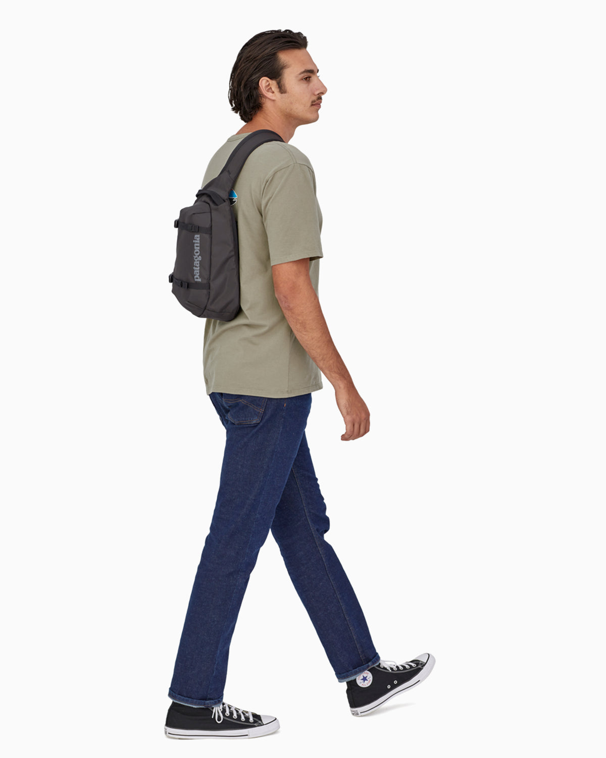 Backpacks and Suitcases Patagonia Atom Sling 8L Cross-Body Unisex Backpack - 48262-BLK