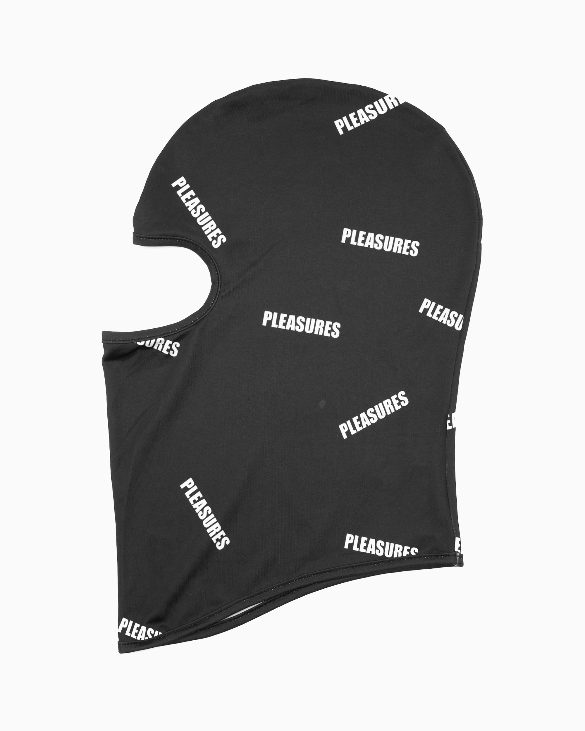 Beanies & Hats Pleasures Mini Stamp Unisex Balaclava Unisex Beanie - P23W068-BLACK