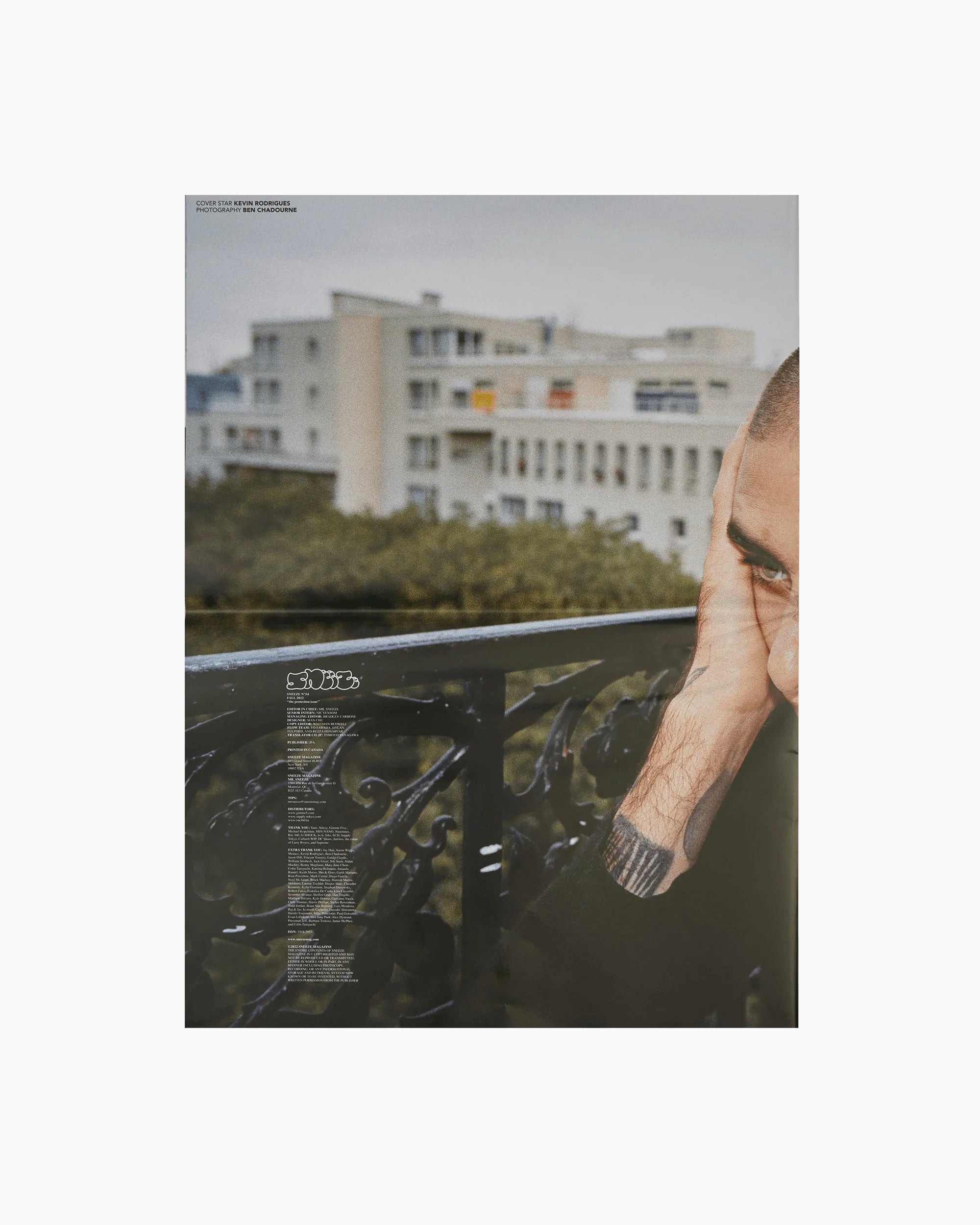 Books Magazines SNEEZE MAGAZINE Issue N°54 "The Protection Issue" - SN54