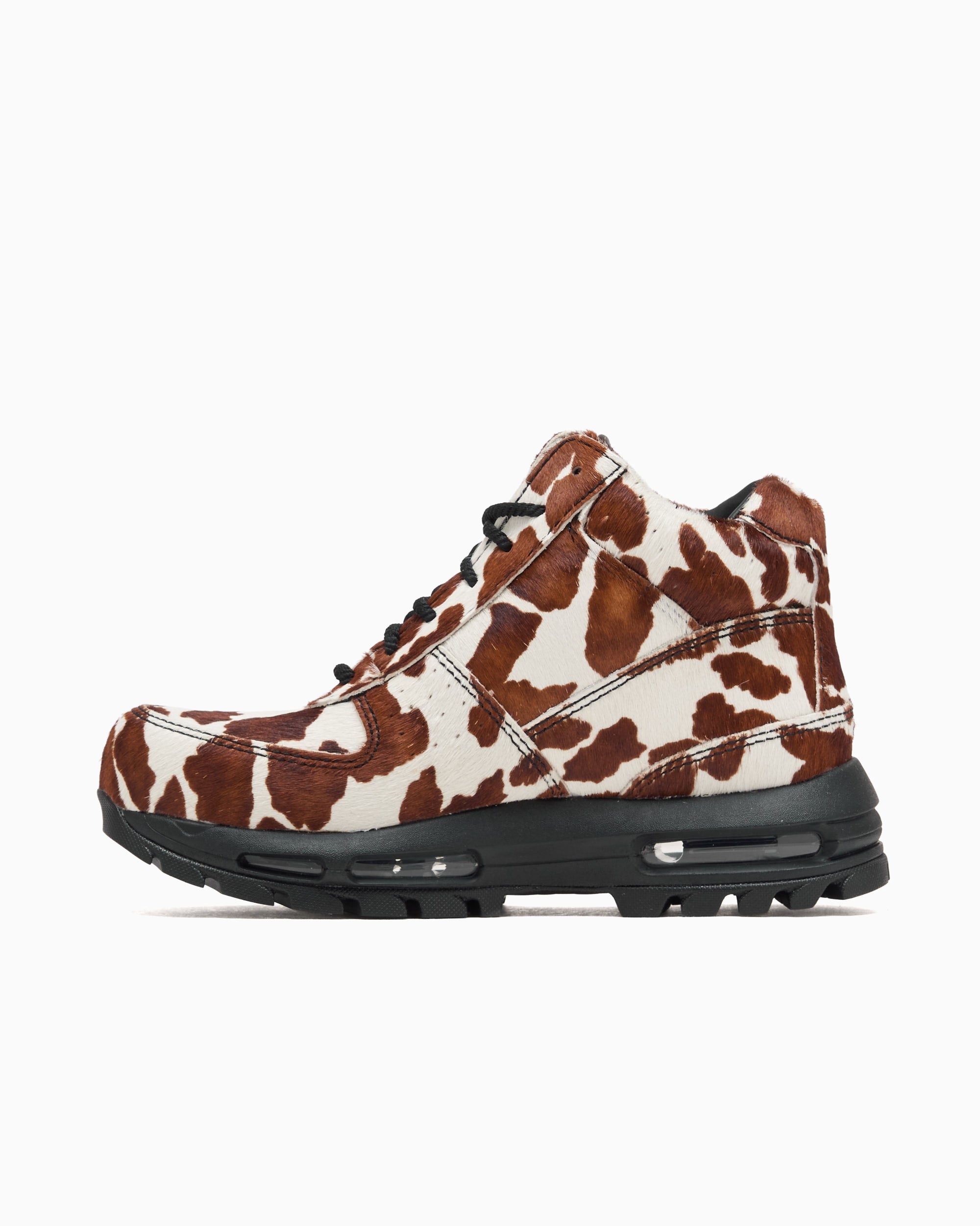 Boots Nike Air Max Goadome Pony Hair "Sail and Cacao Wow Cow Print" Men's Boots - IO4635-100