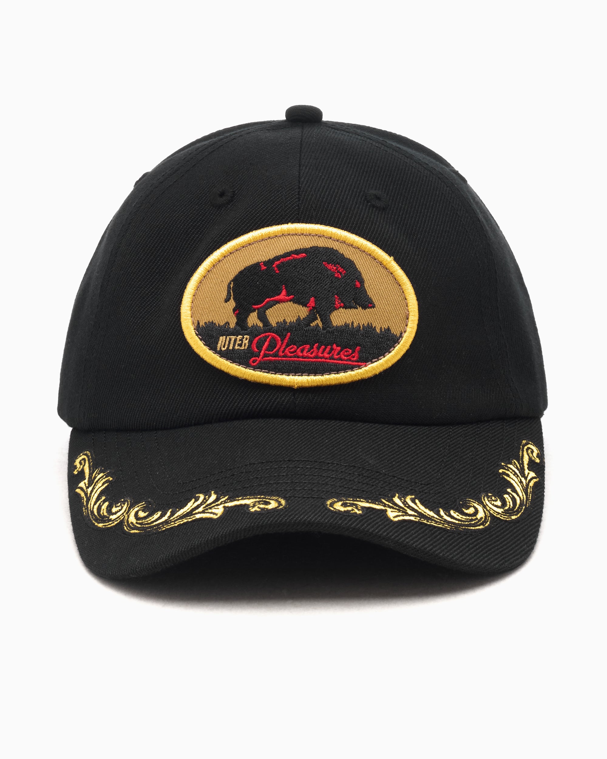 Caps Pleasures Daniele Unisex Cap Unisex Cap - P24IU013-BLACK