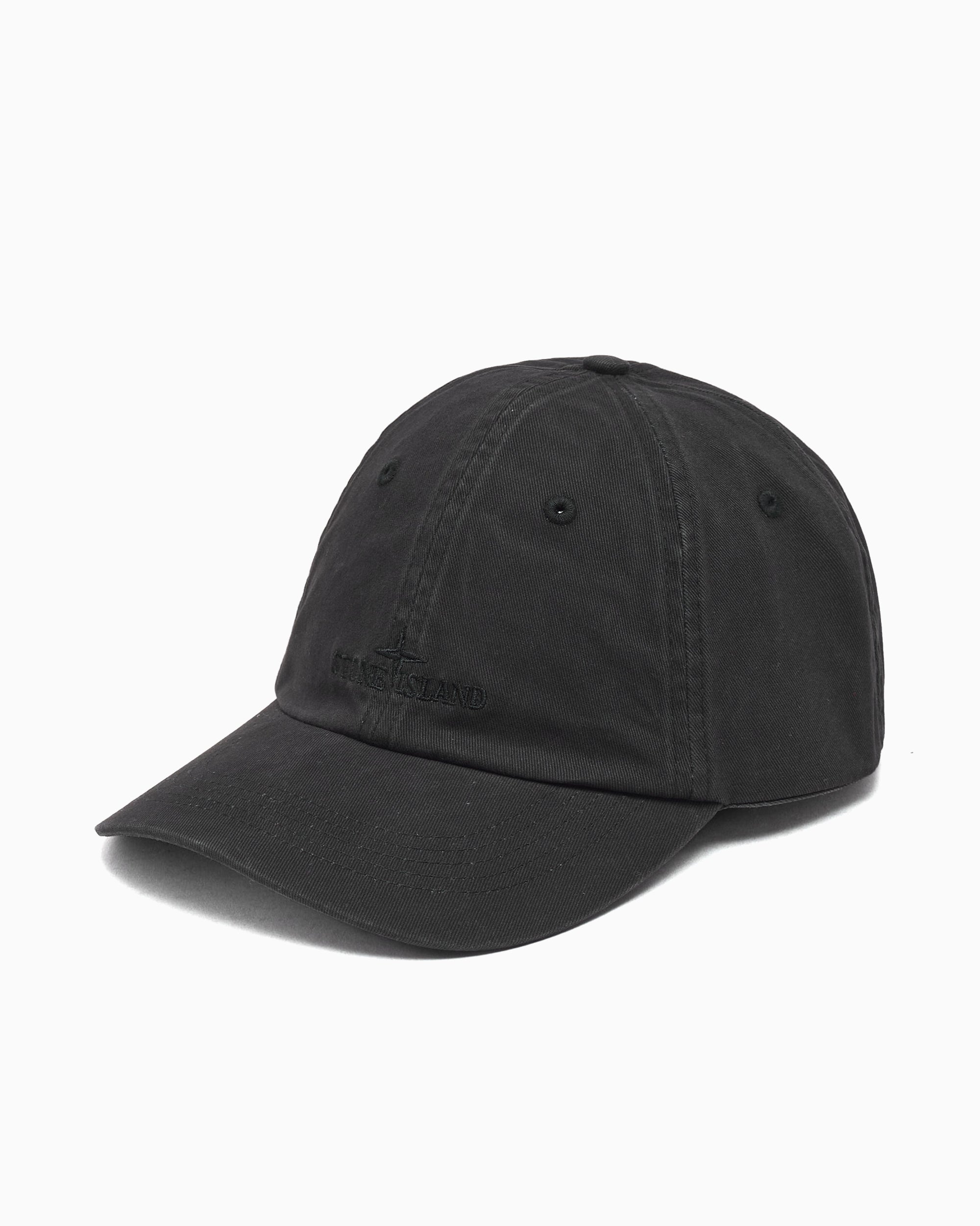 Caps Stone Island Brushed Cotton Gabardine Unisex Cap - L1S159100002-V0029
